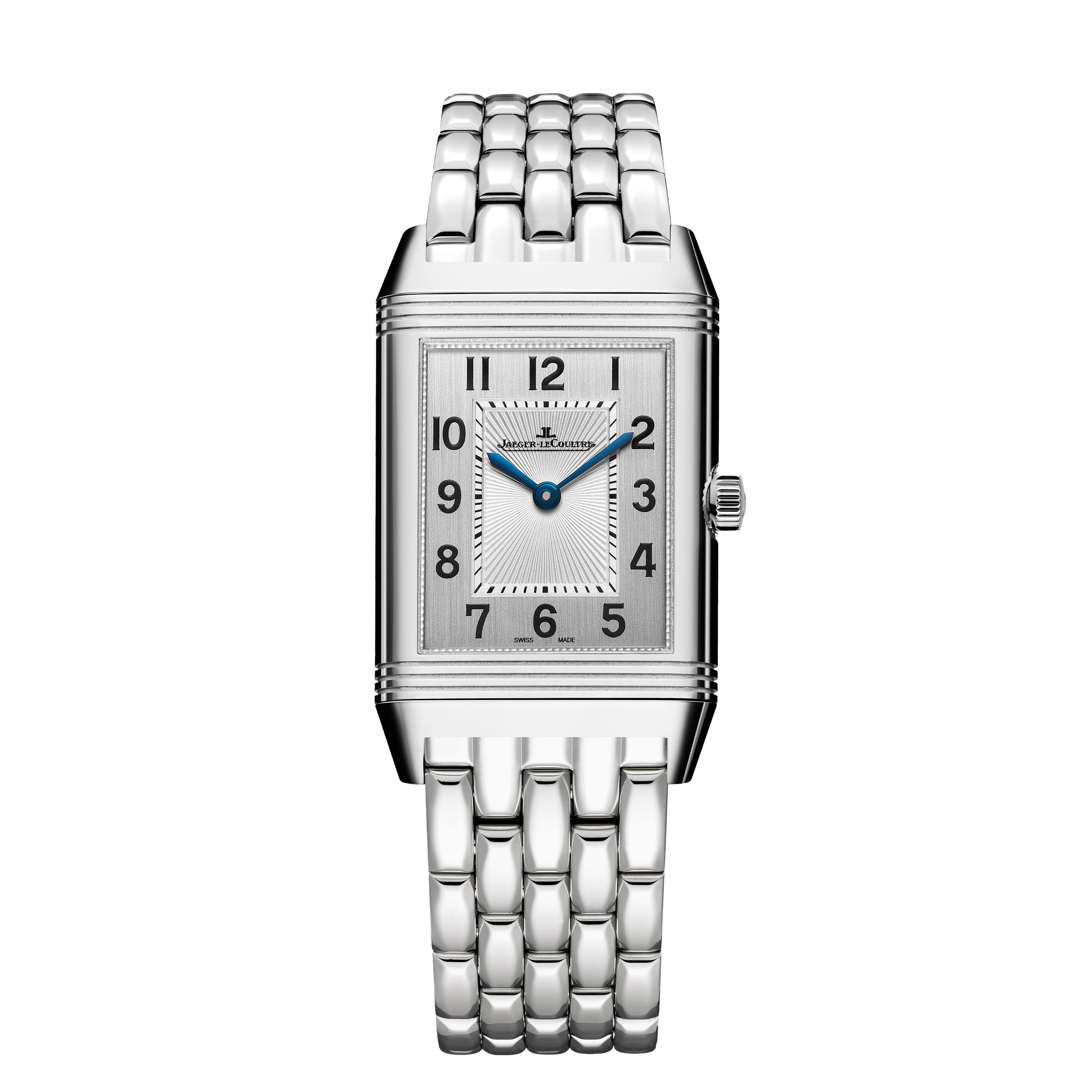 Jaeger-LeCoultre Reverso Classic Duetto Watch, 40x24mm Silver Dial, Q2588120