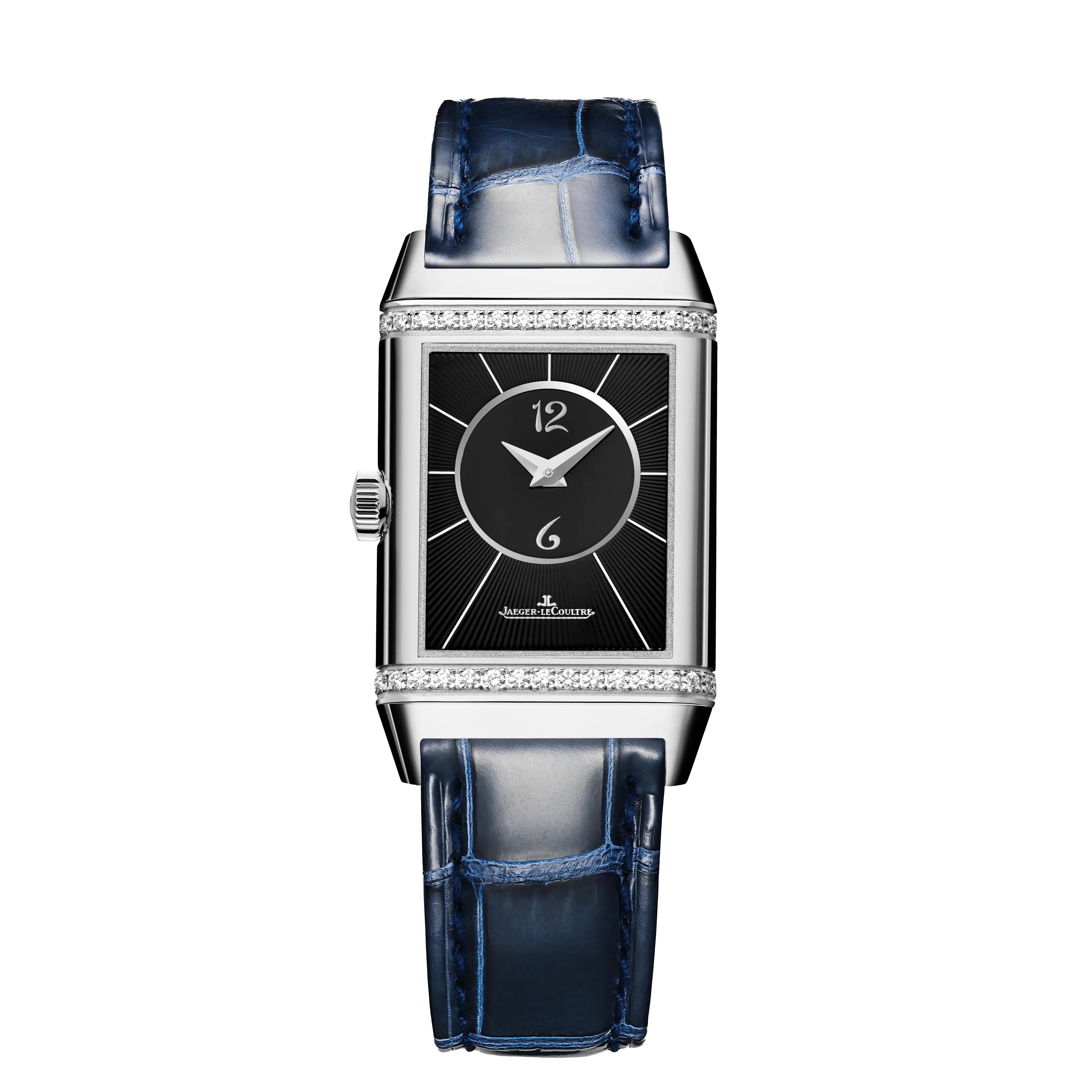 Jaeger-LeCoultre Reverso Classic Duetto Watch, 40x24mm Silver Dial, Q2588422