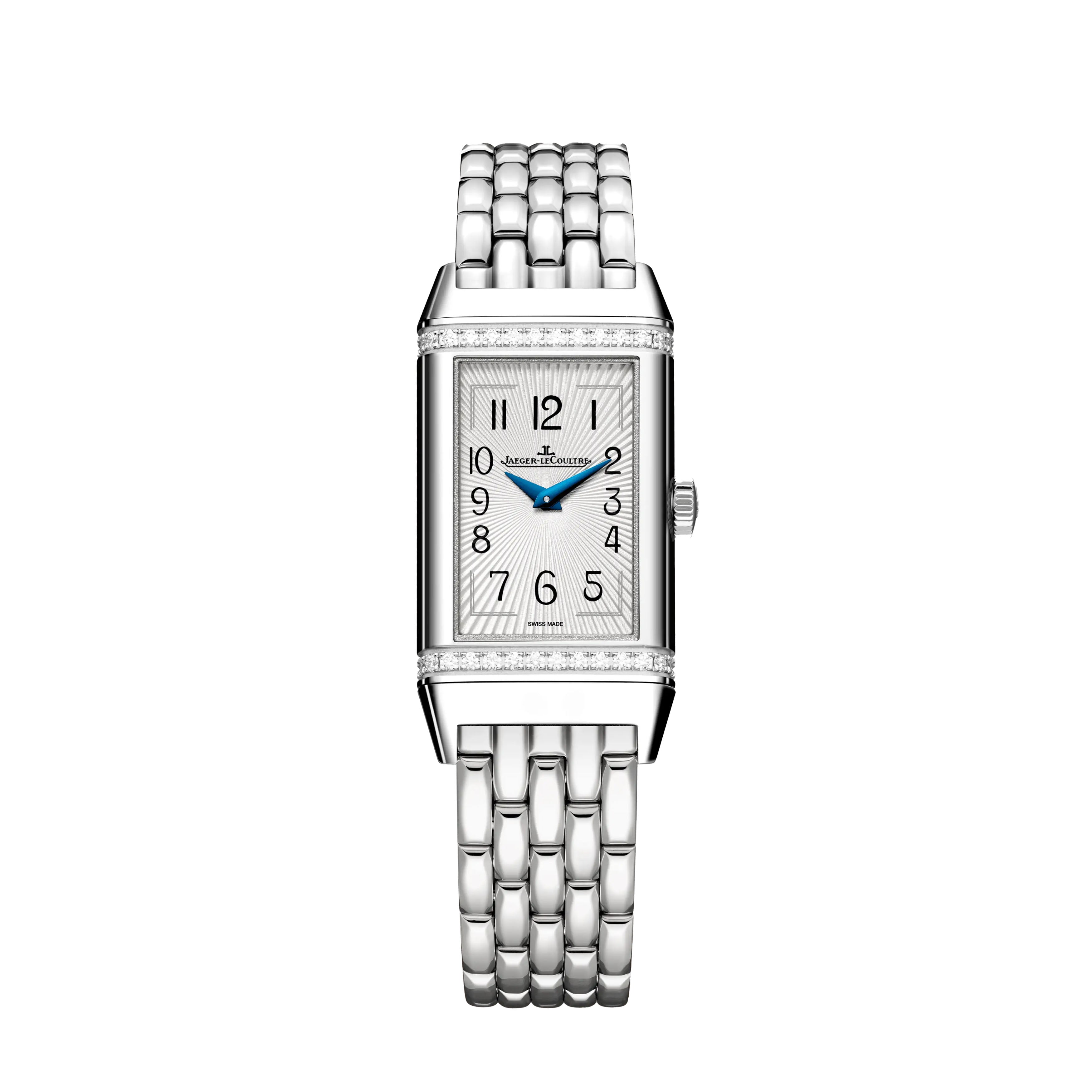 Jaeger-LeCoultre Reverso One Monoface Watch, 40.1x20mm Silver Dial, Q3288120