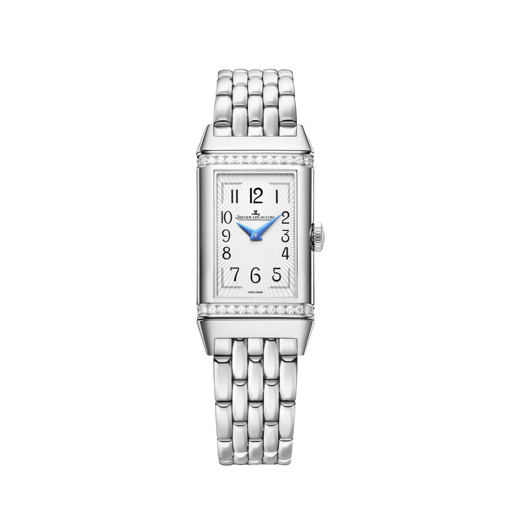 Jaeger-LeCoultre Reverso One Duetto Watch, 40.1x20mm Silver Dial, Q334