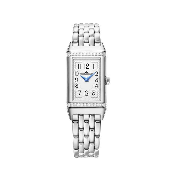 Jaeger-LeCoultre Reverso One Duetto Watch, 40.1x20mm Silver Dial, Q334