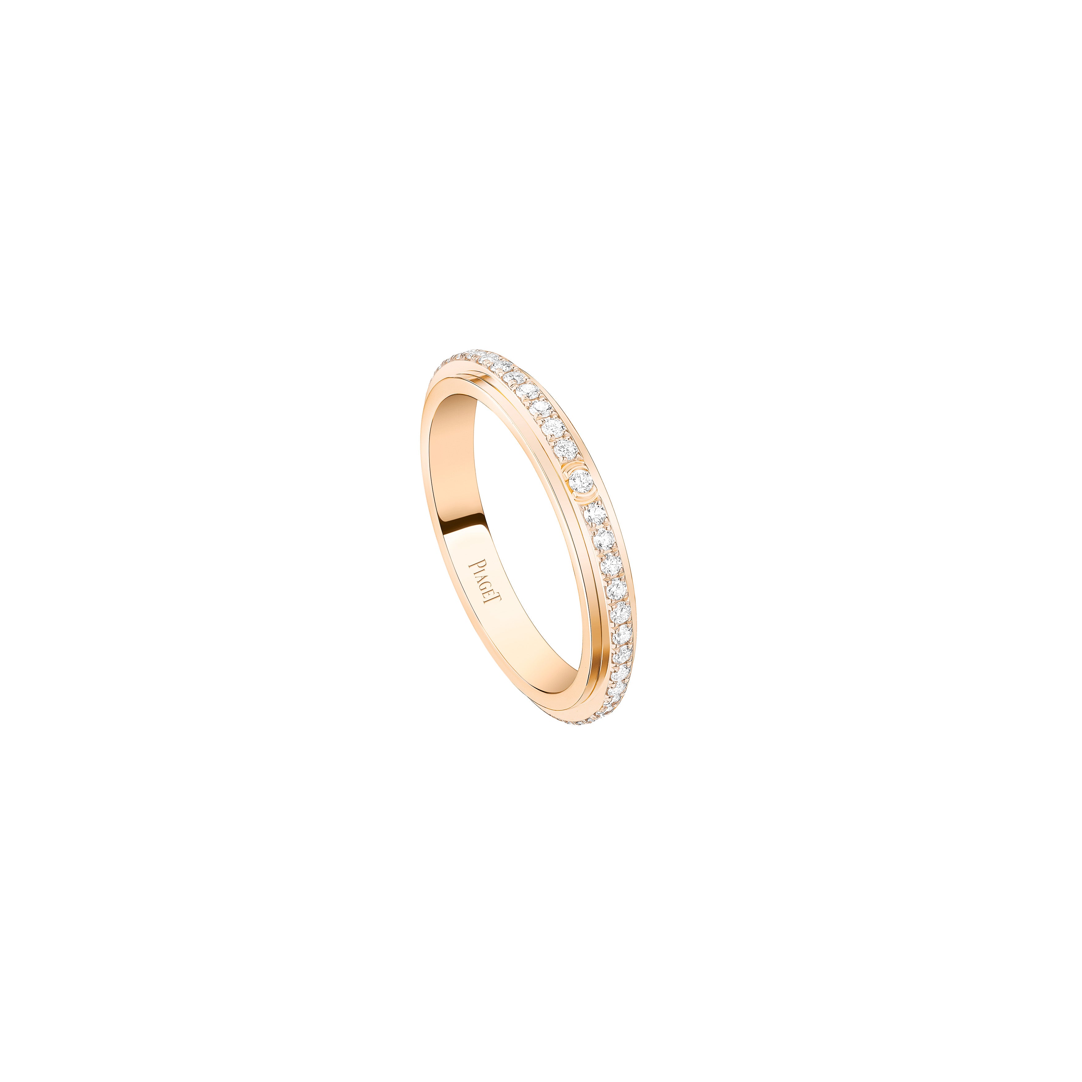Piaget Posession 18k Rose Gold Diamond Ring G34P1M48