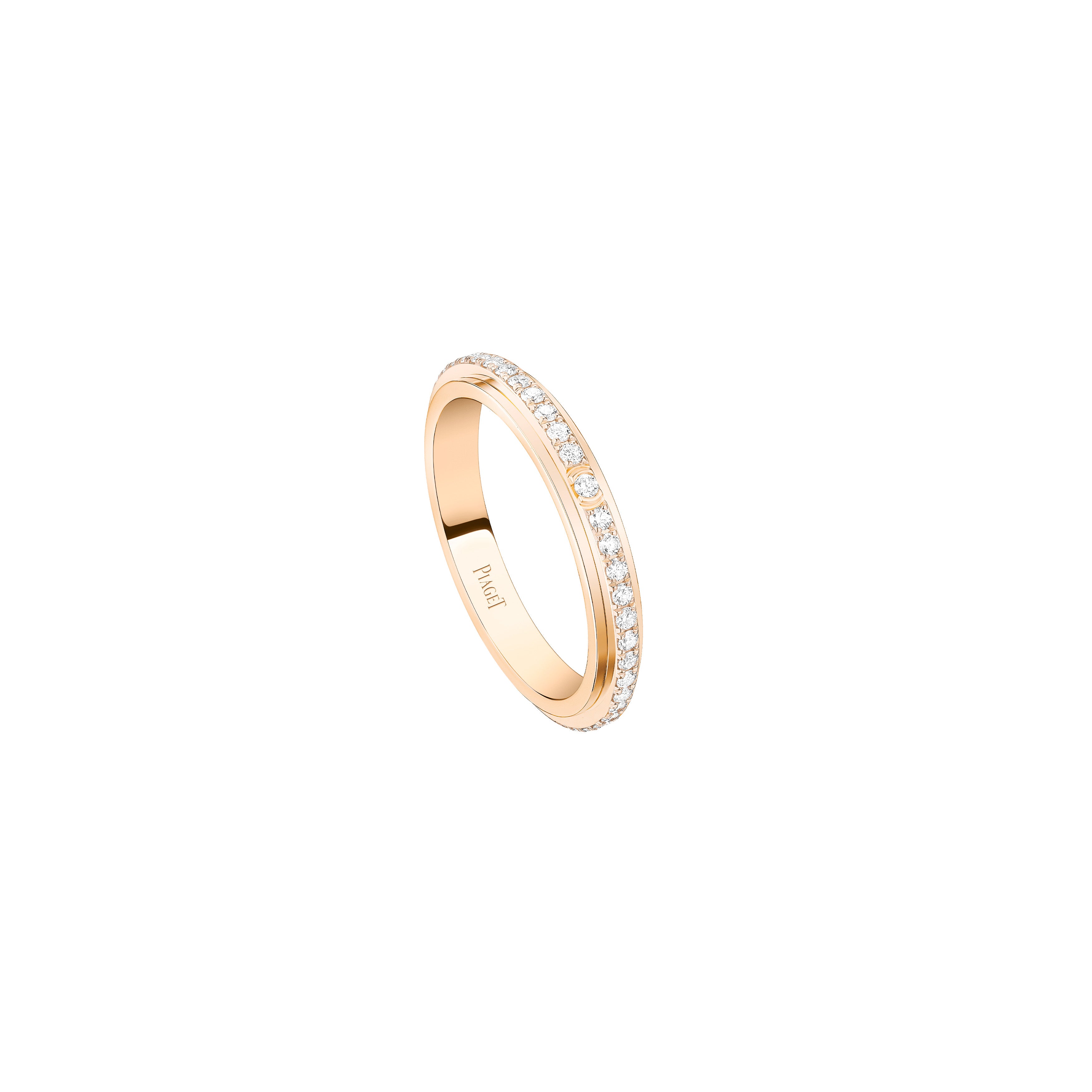 Piaget Posession 18k Rose Gold Diamond Ring G34P1M50