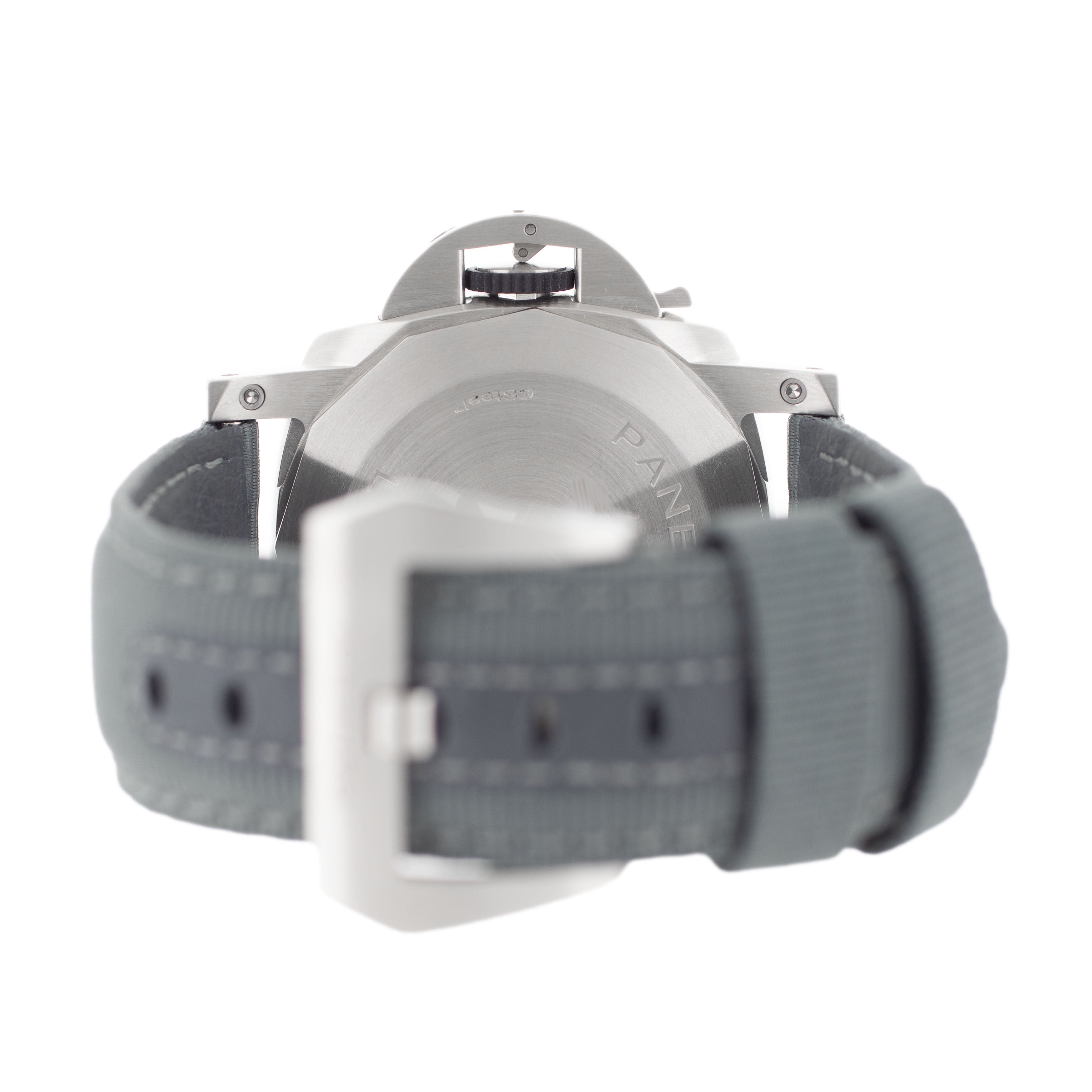 Panerai Luminor Marina Grigio Roccia Steel Gray Dial 44mm PAM01358 Full Set