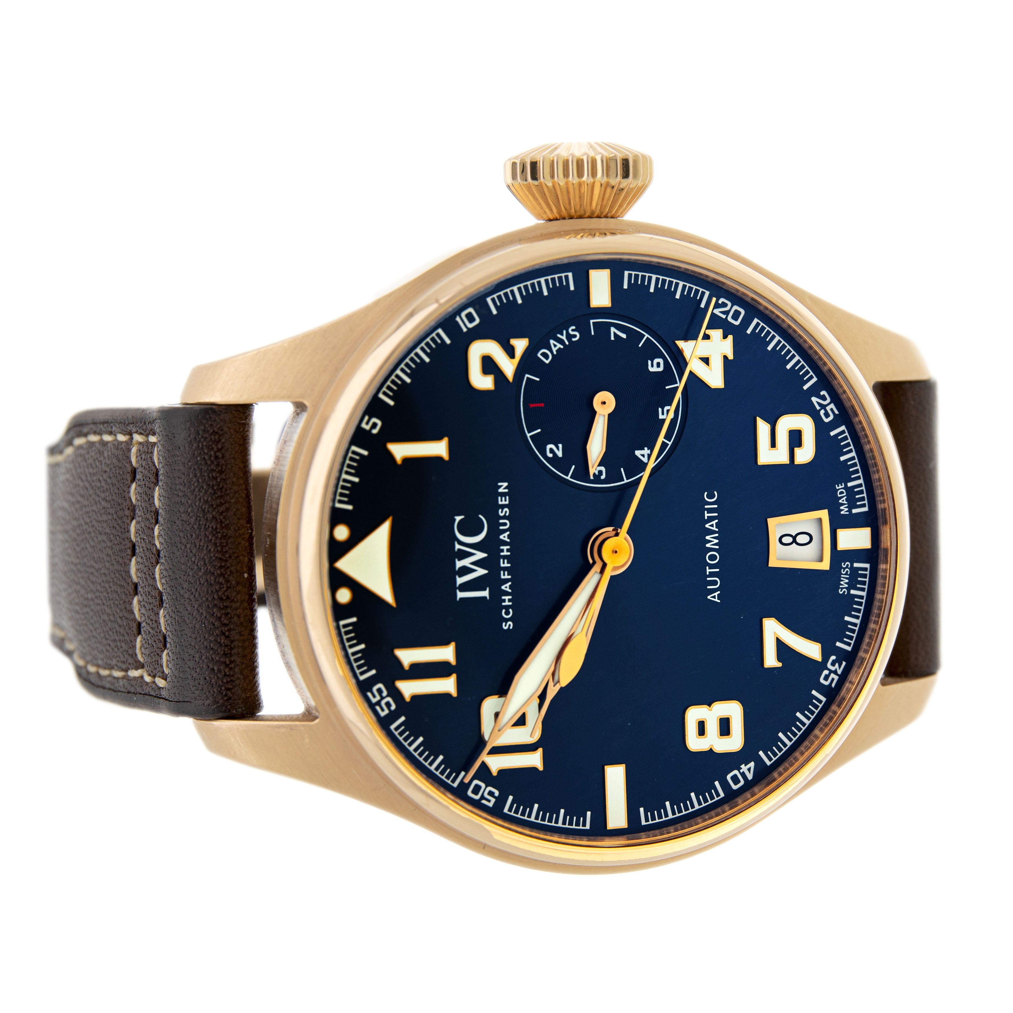 IWC Big Pilot's Watch 'Le Petit Prince' Rose Gold Blue Dial 46.2mm IW500909