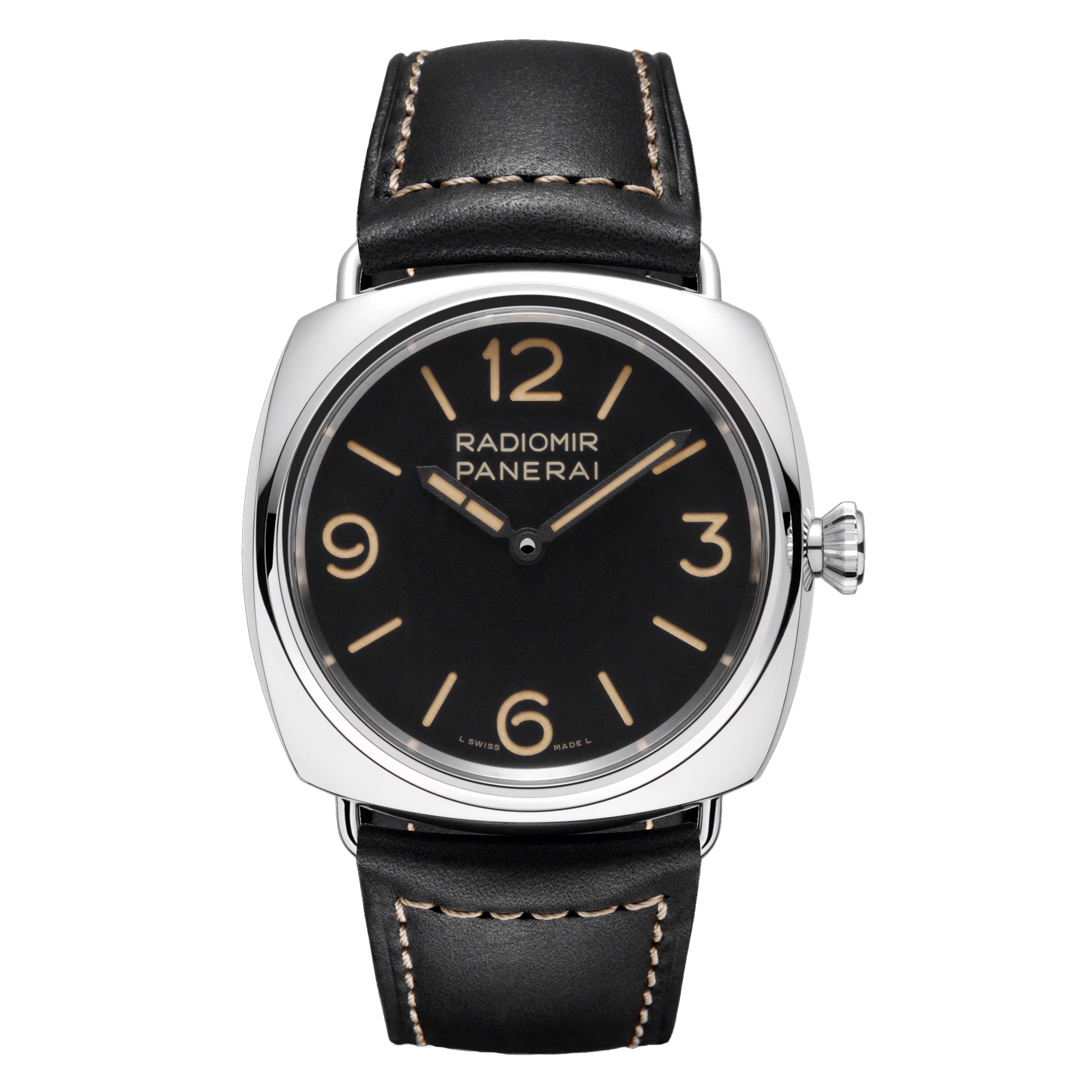 Panerai Radiomir Watch 45mm Black Dial PAM01382 Burdeen s Jewelry