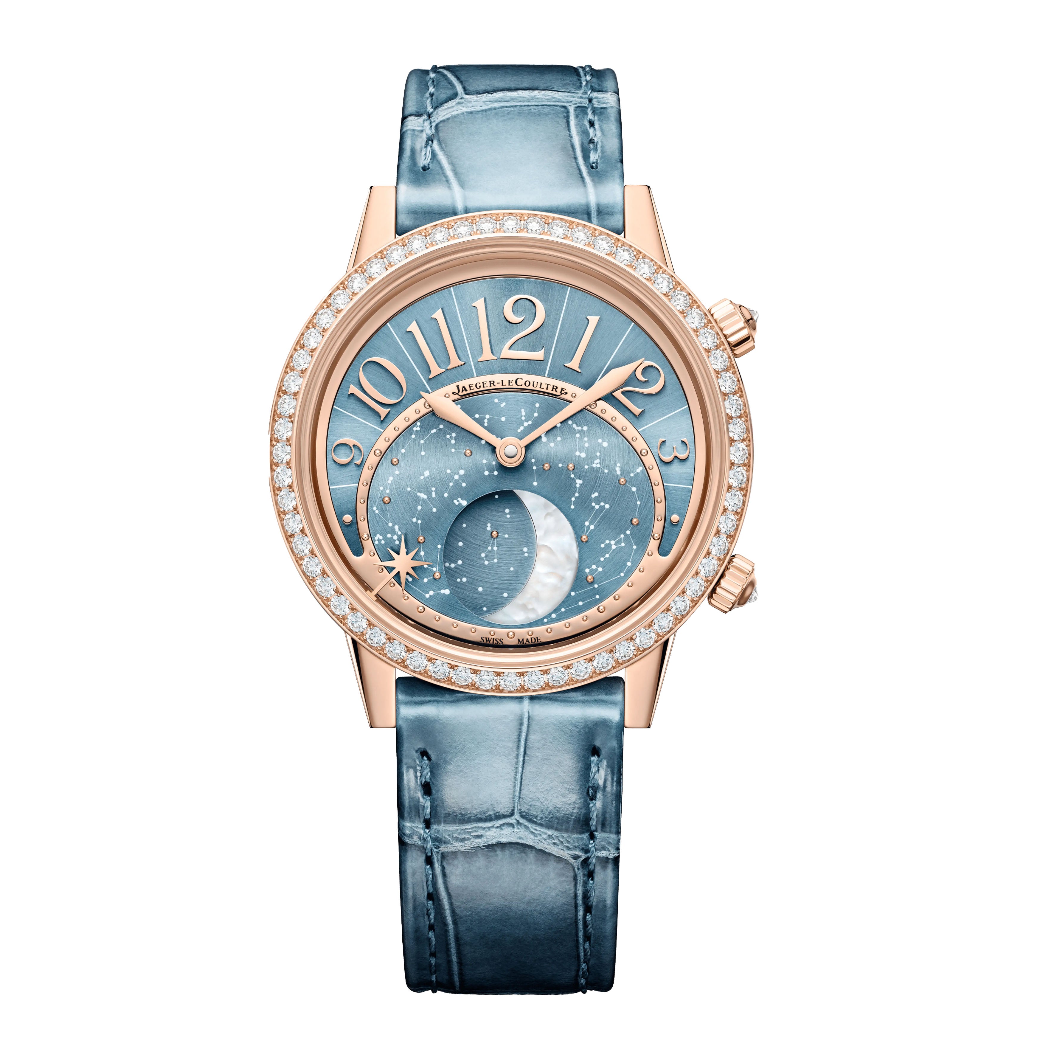 Jaeger-LeCoultre Rendez-Vous Moon Watch, 36mm Blue Dial, Q3522480