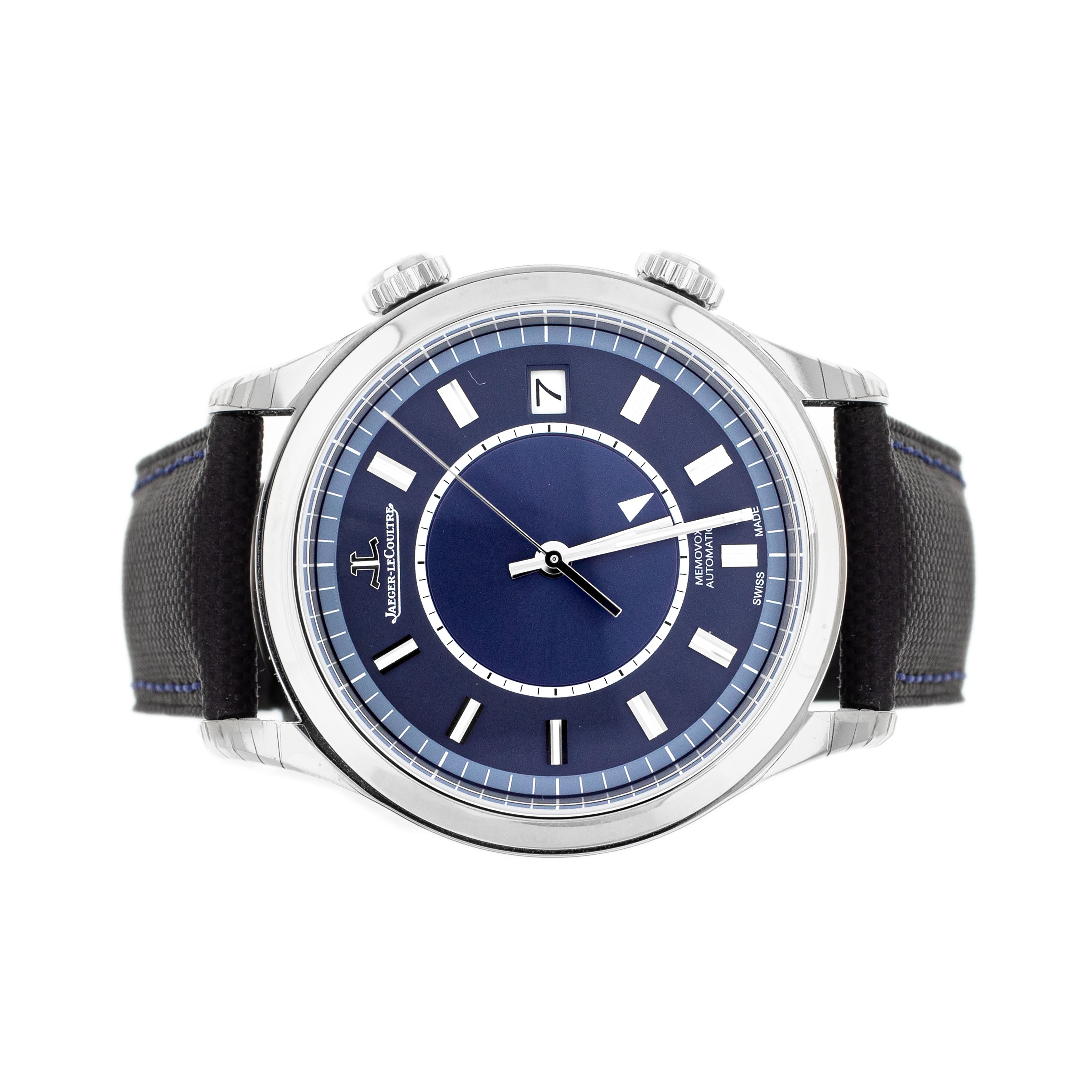 Jaeger-LeCoultre Master Control Memovox Stainless Steel Blue Dial 40mm Q141848J