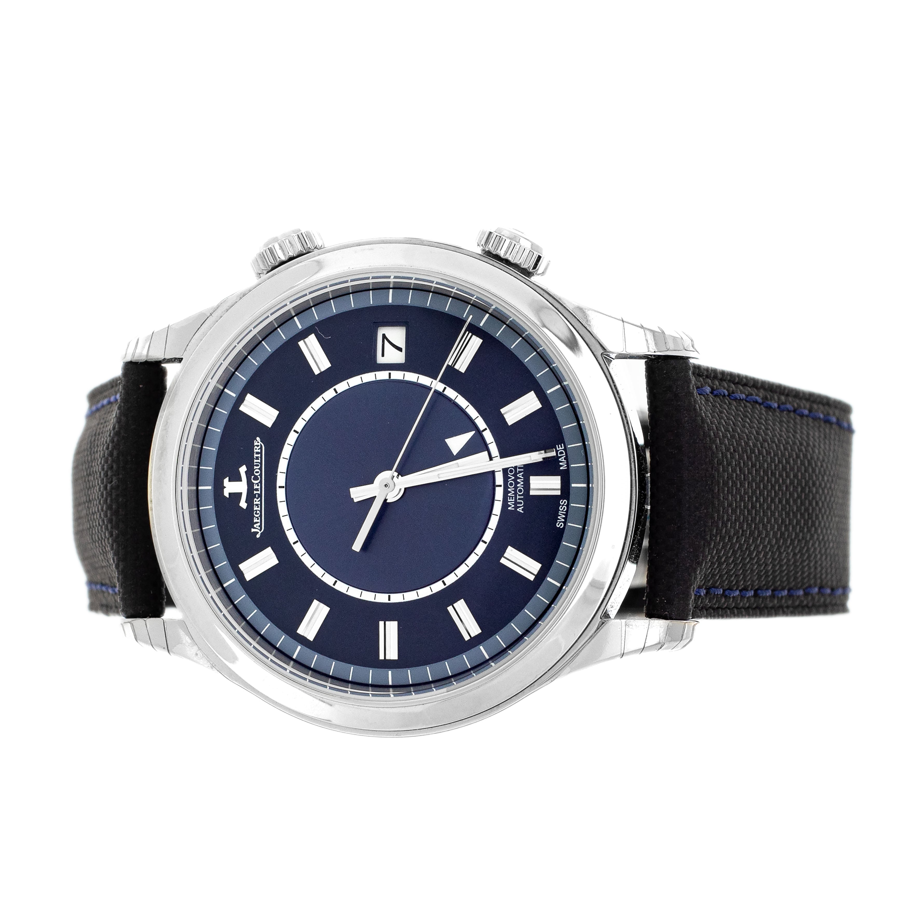 Jaeger-LeCoultre Master Control Memovox Stainless Steel Blue Dial 40mm Q141848J