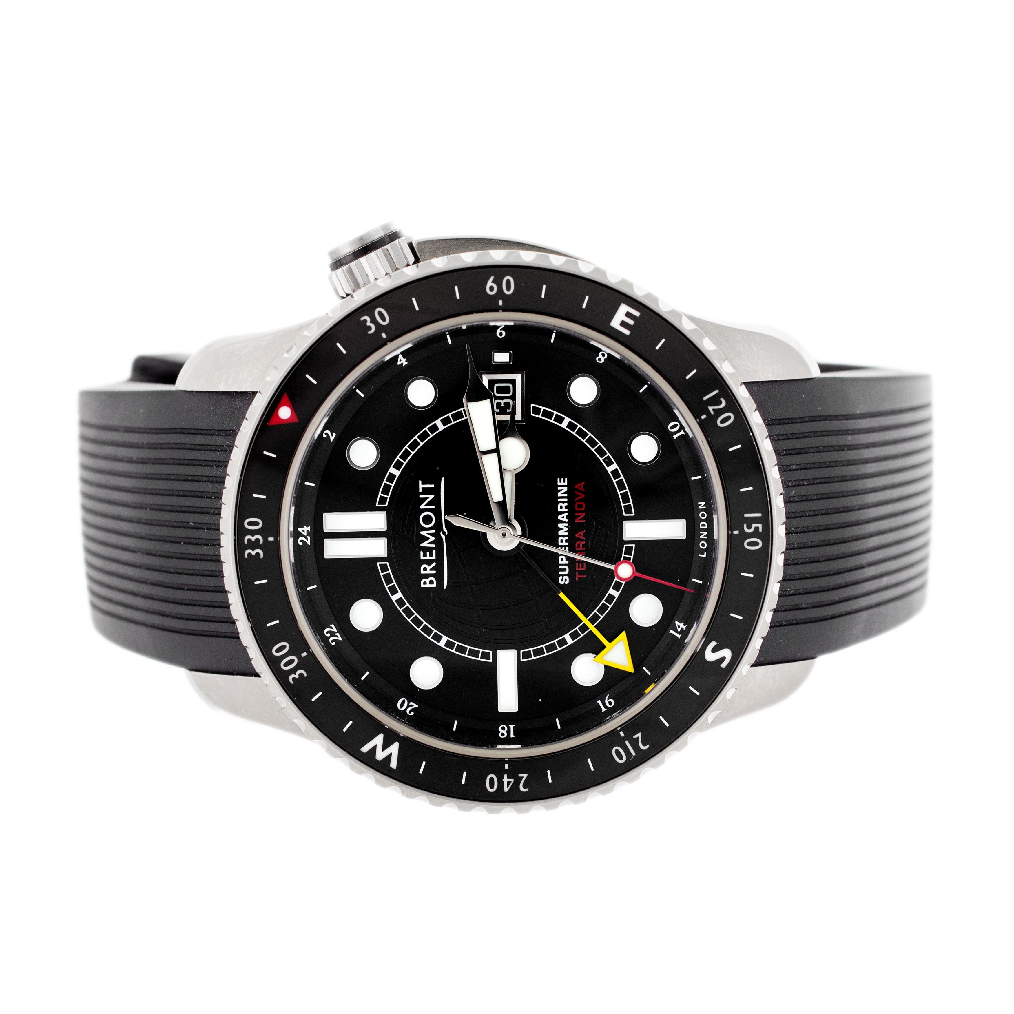 Bremont Supermarine Terra Nova GMT Titanium Black Dial 42mm 40990702 Full Set