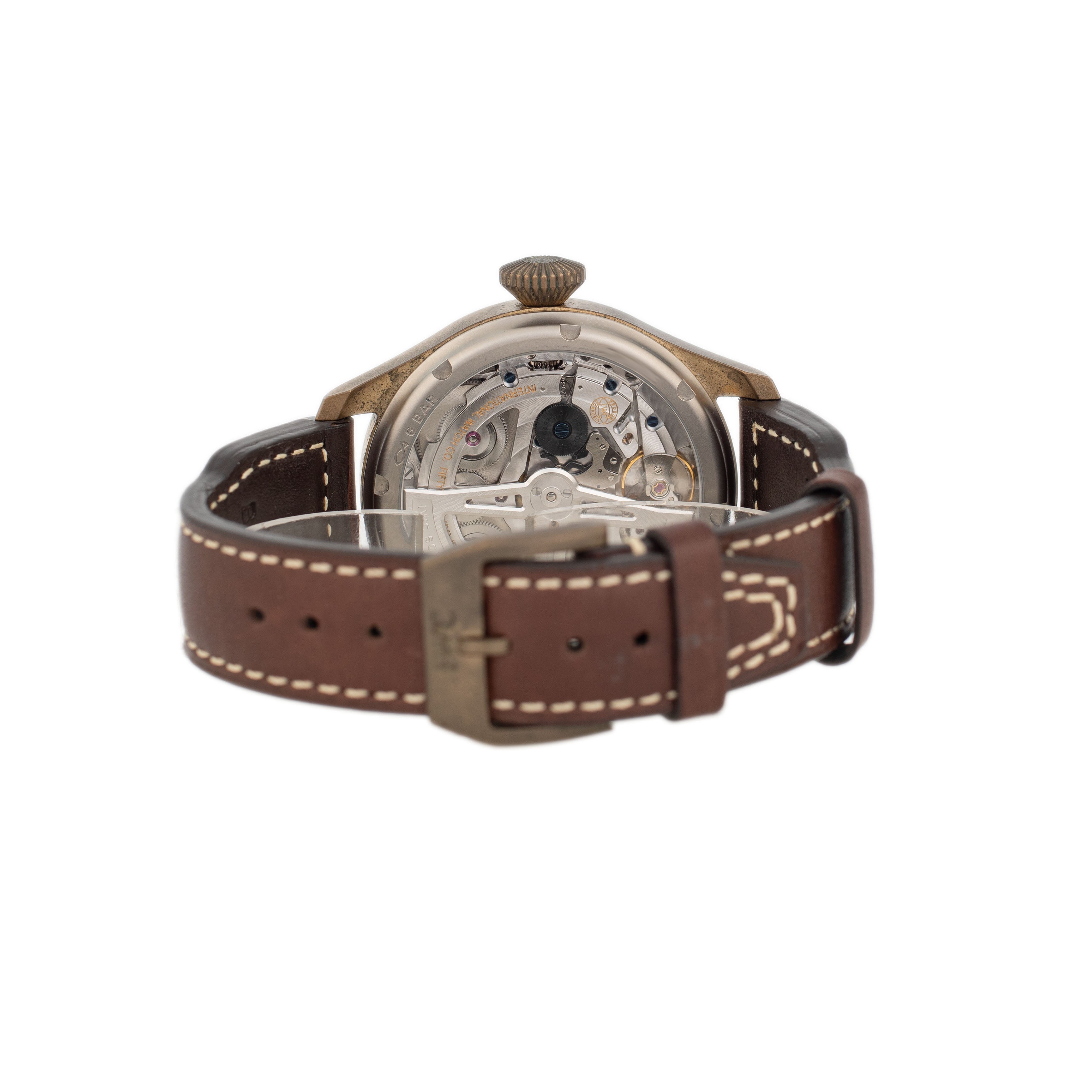 IWC Big Pilot Perpetual Calendar Spitfire Bronze Green Dial 46.2mm IW5