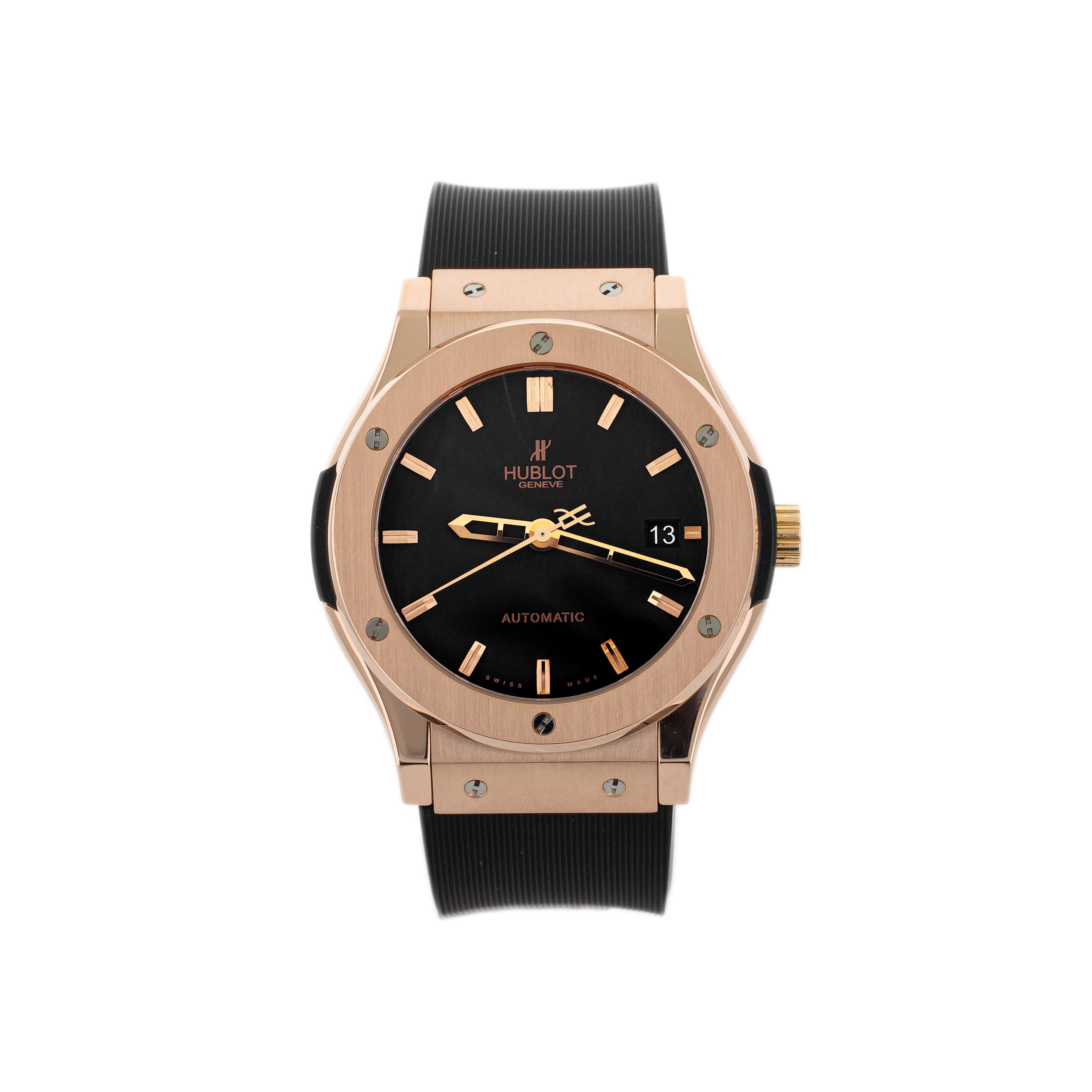 Hublot Classic Fusion 'King Gold' Rose Gold Black Dial 42mm 542.OX.1181.RX