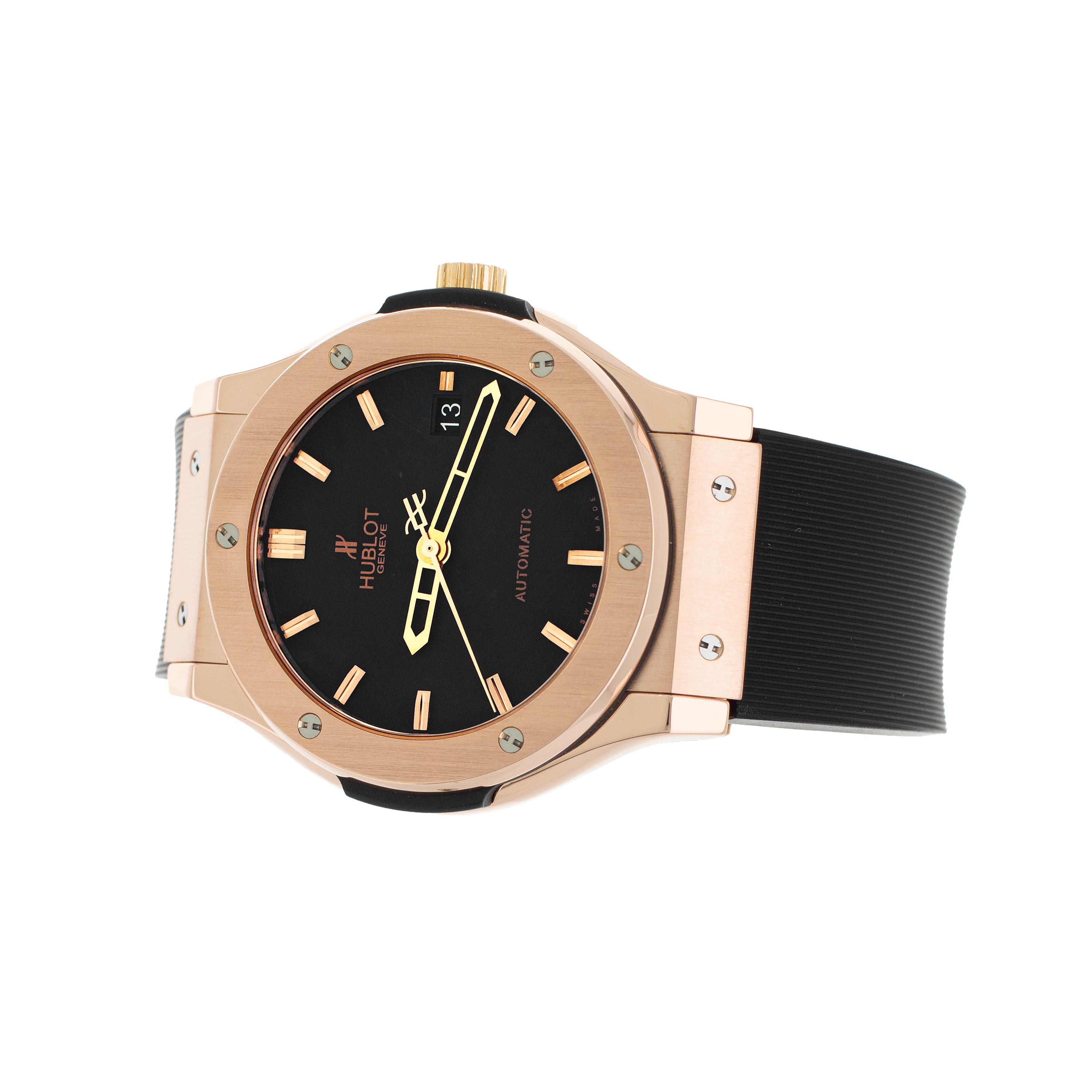 Hublot Classic Fusion 'King Gold' Rose Gold Black Dial 42mm 542.OX.1181.RX