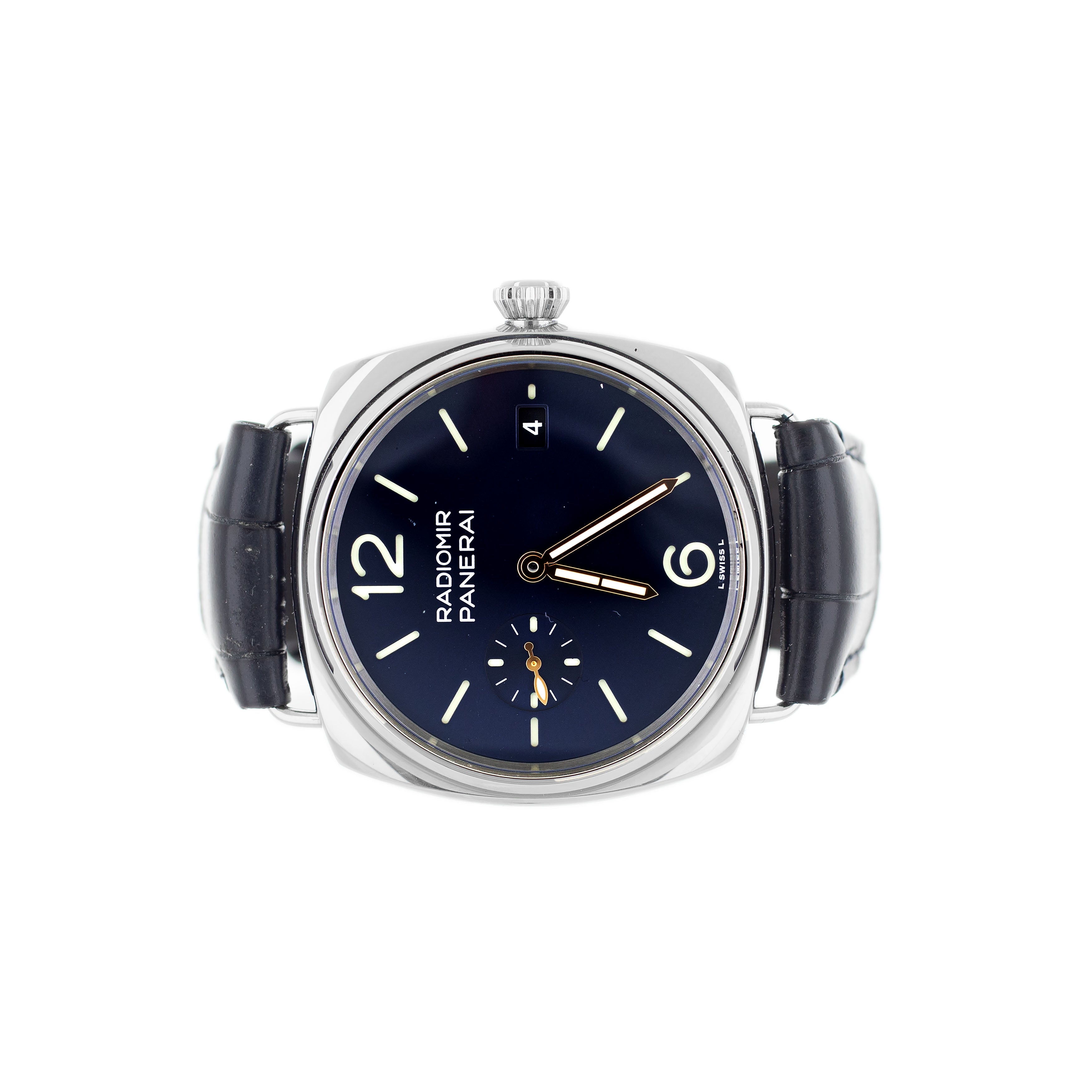 Panerai Radiomir Quaranta Stainless Steel Blue Dial 40mm PAM01293 Full Set