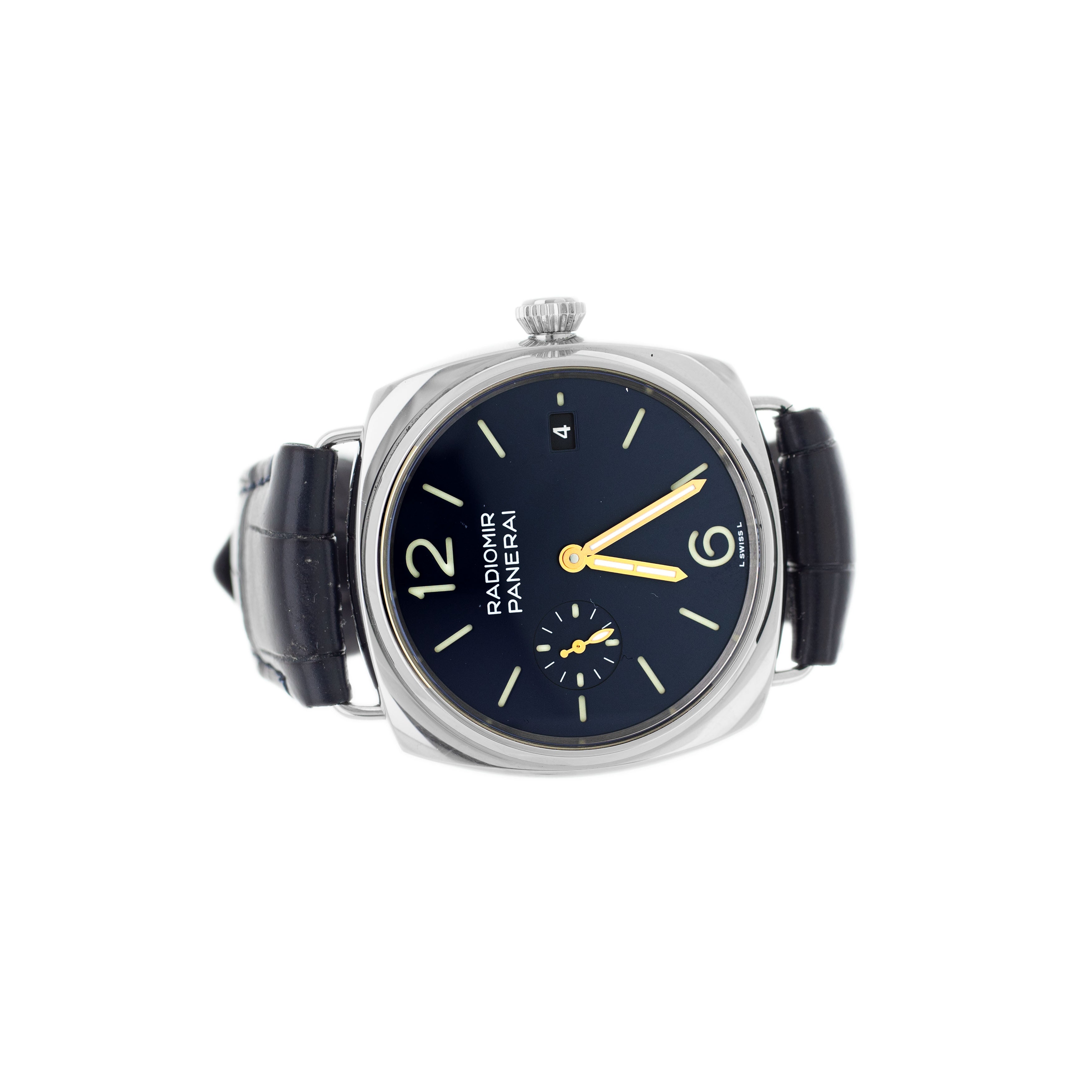 Panerai Radiomir Quaranta Stainless Steel Blue Dial 40mm PAM01293 Full Set