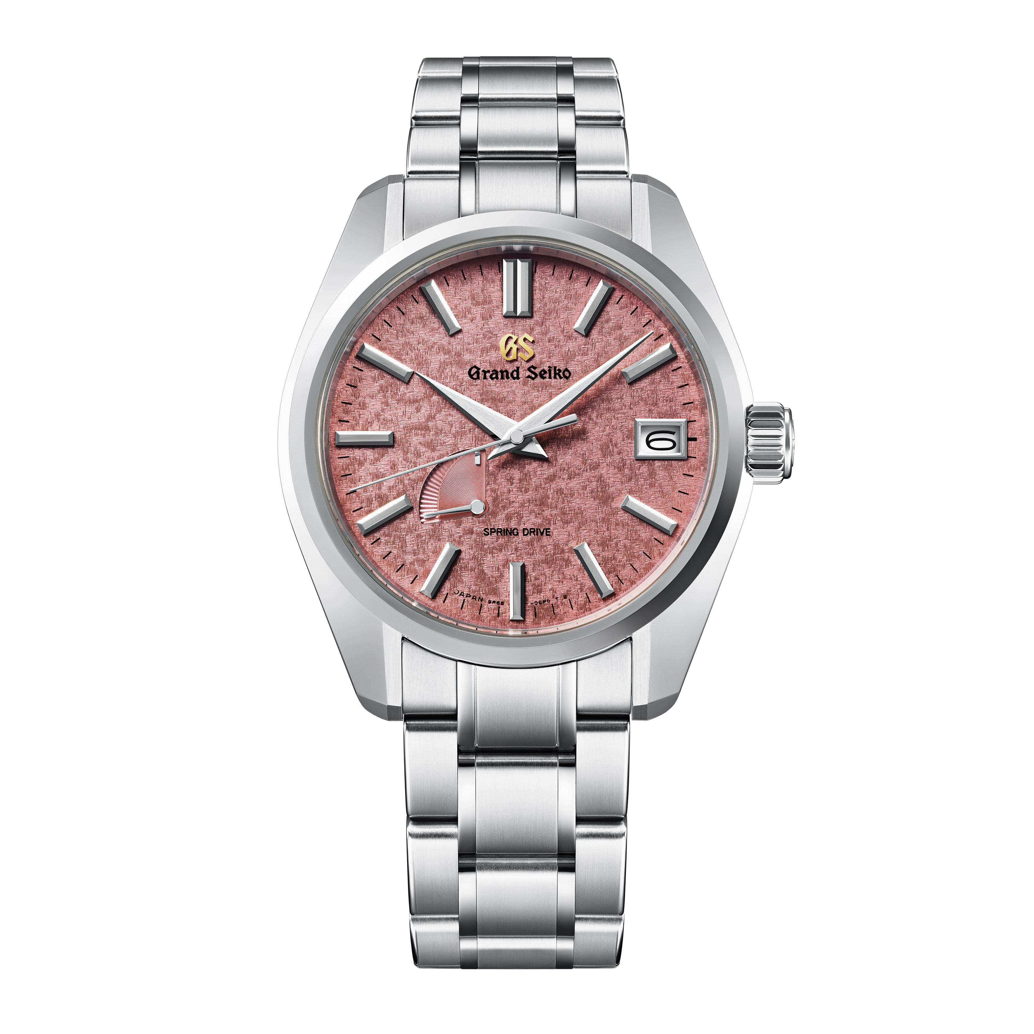 Grand Seiko Heritage Collection Kirazuri ukiyo-e Watch, 40mm Pink Dial, SBGA509