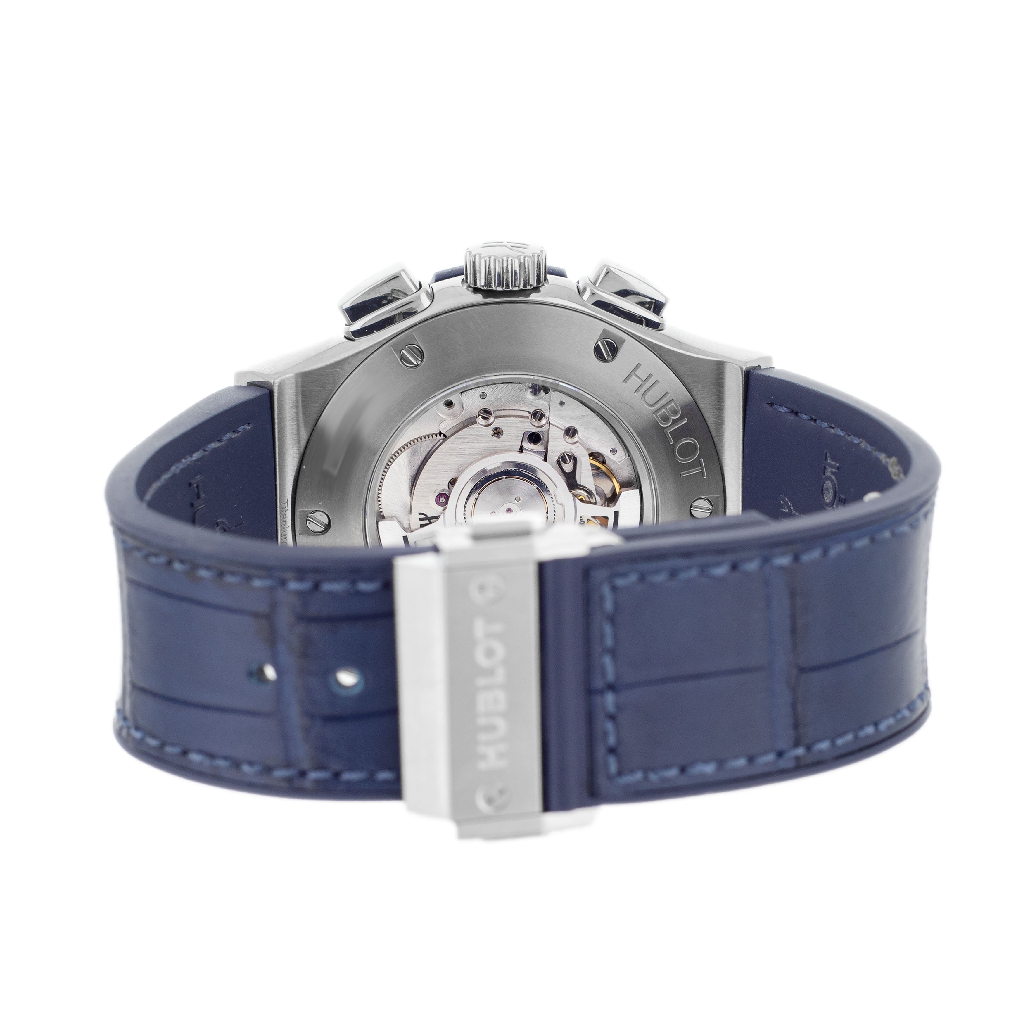 Hublot Classic Fusion Chronograph Titanium Blue 45mm  521.NX.7170.RX