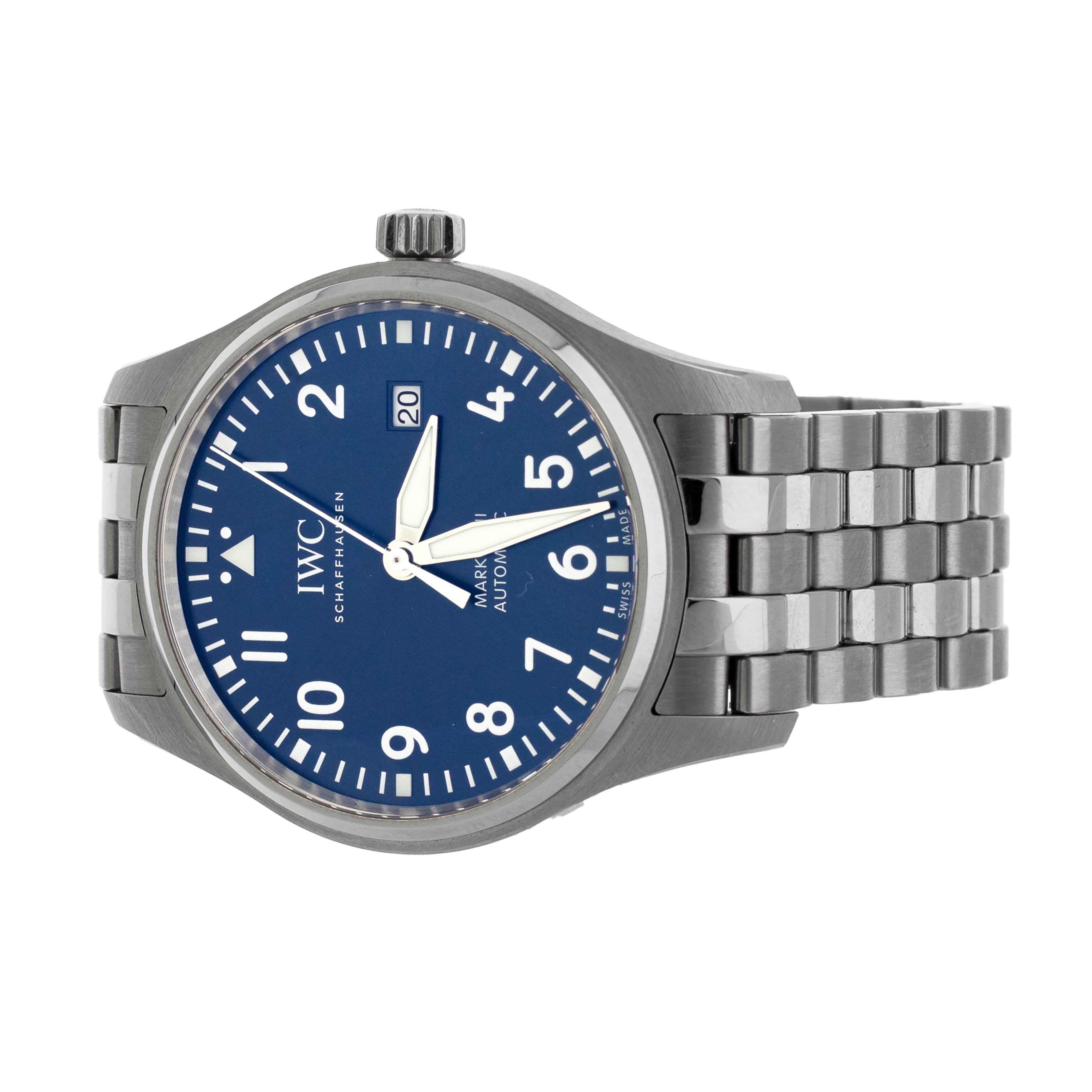 IWC Pilot Mark XVIII Edition Le Petit Prince 40mm Blue Dial IW327016 F