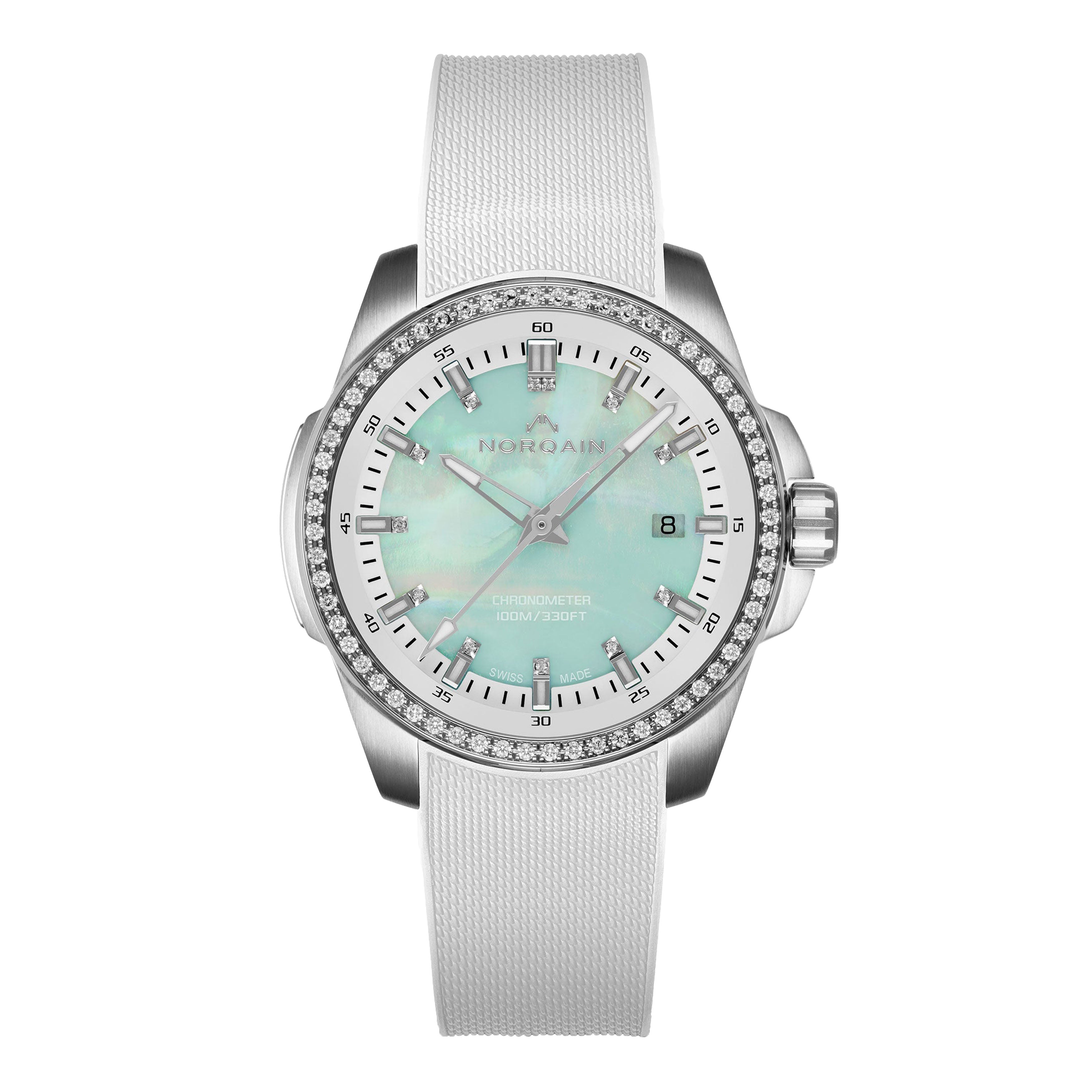 Norqain Independence Watch, 40mm Mother of Pearl Dial, N3008.08S02