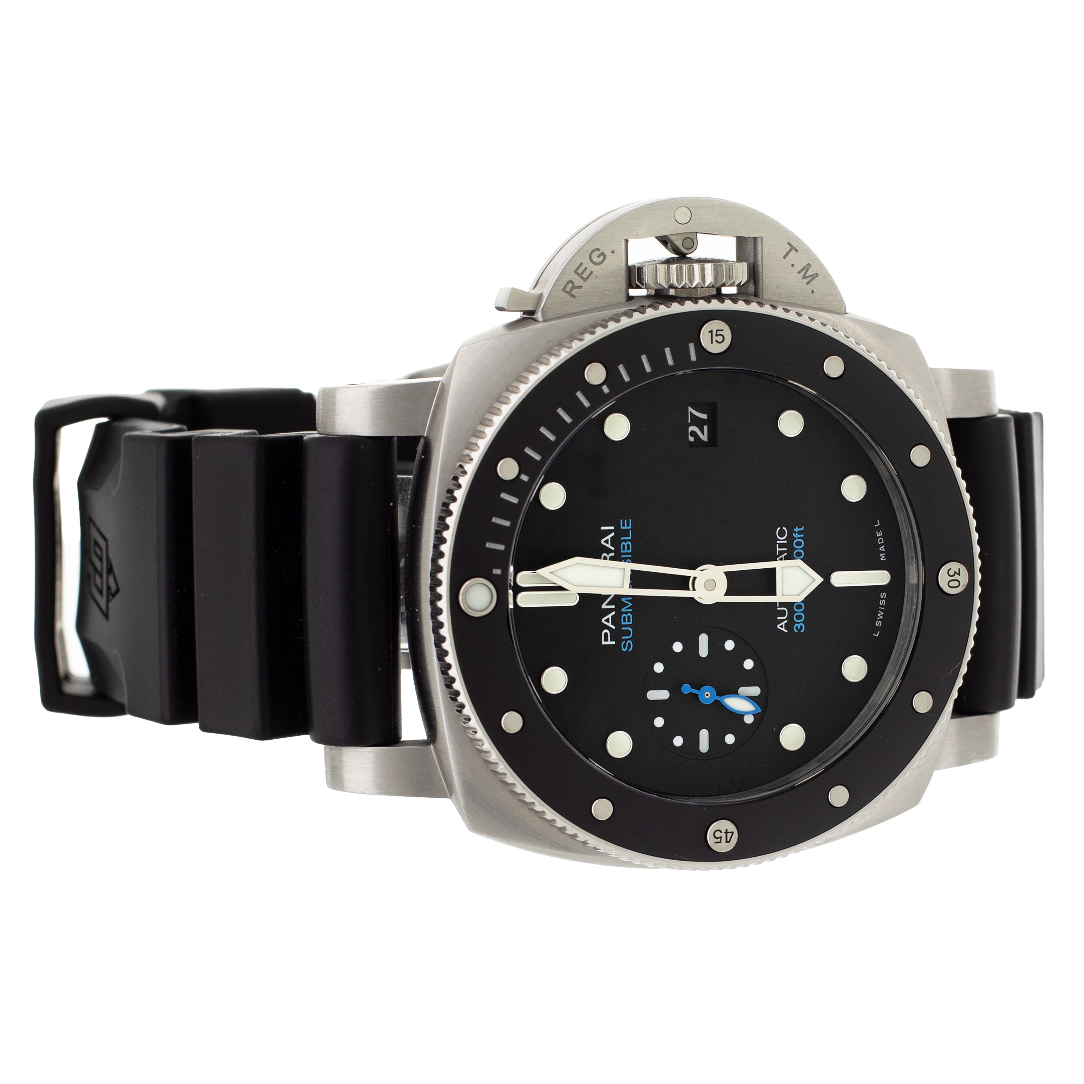 Panerai Submersible Stainless Steel Black Dial 42mm PAM02683 Full Set