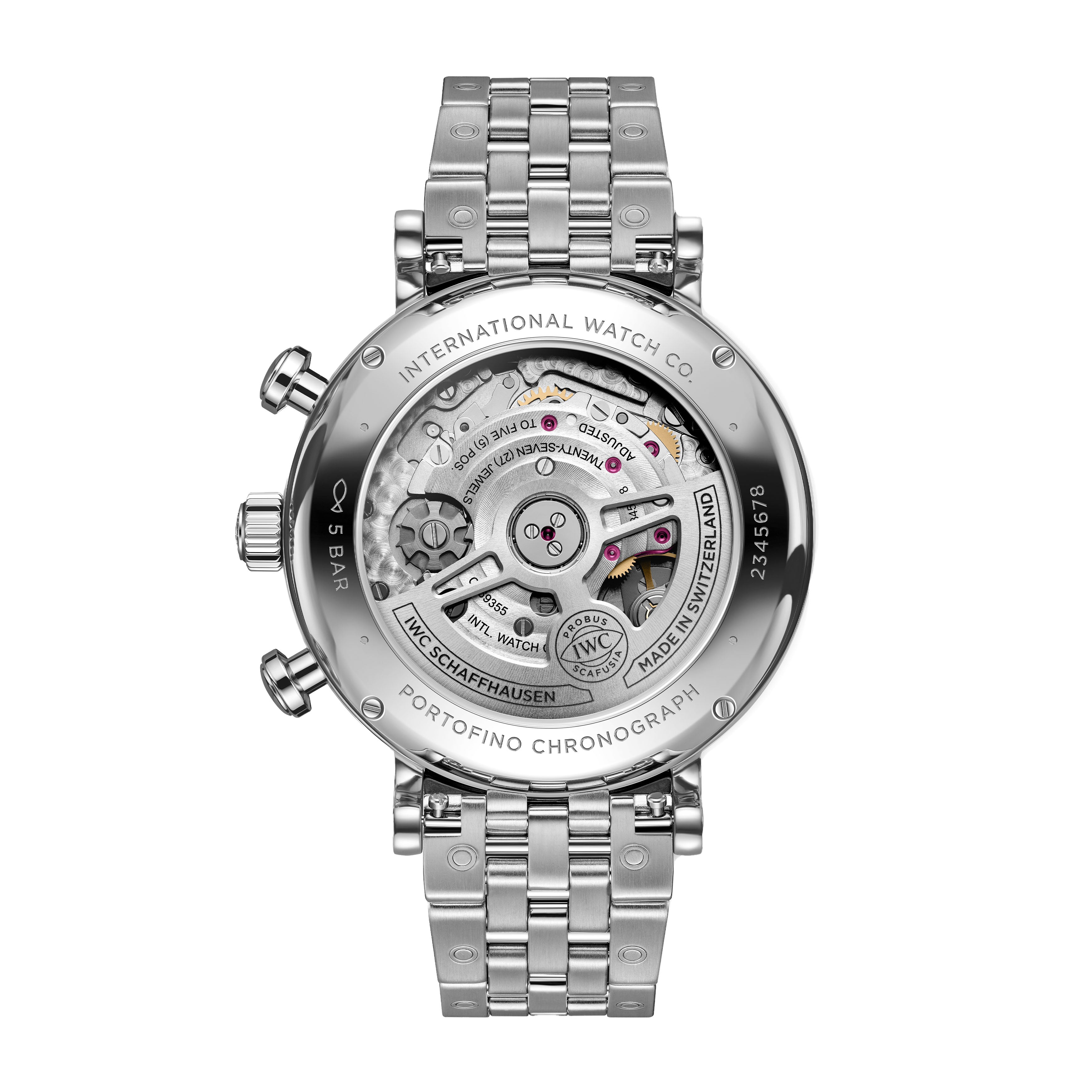 IWC PortofinoChronograph Watch, 39mm White Dial, IW391503