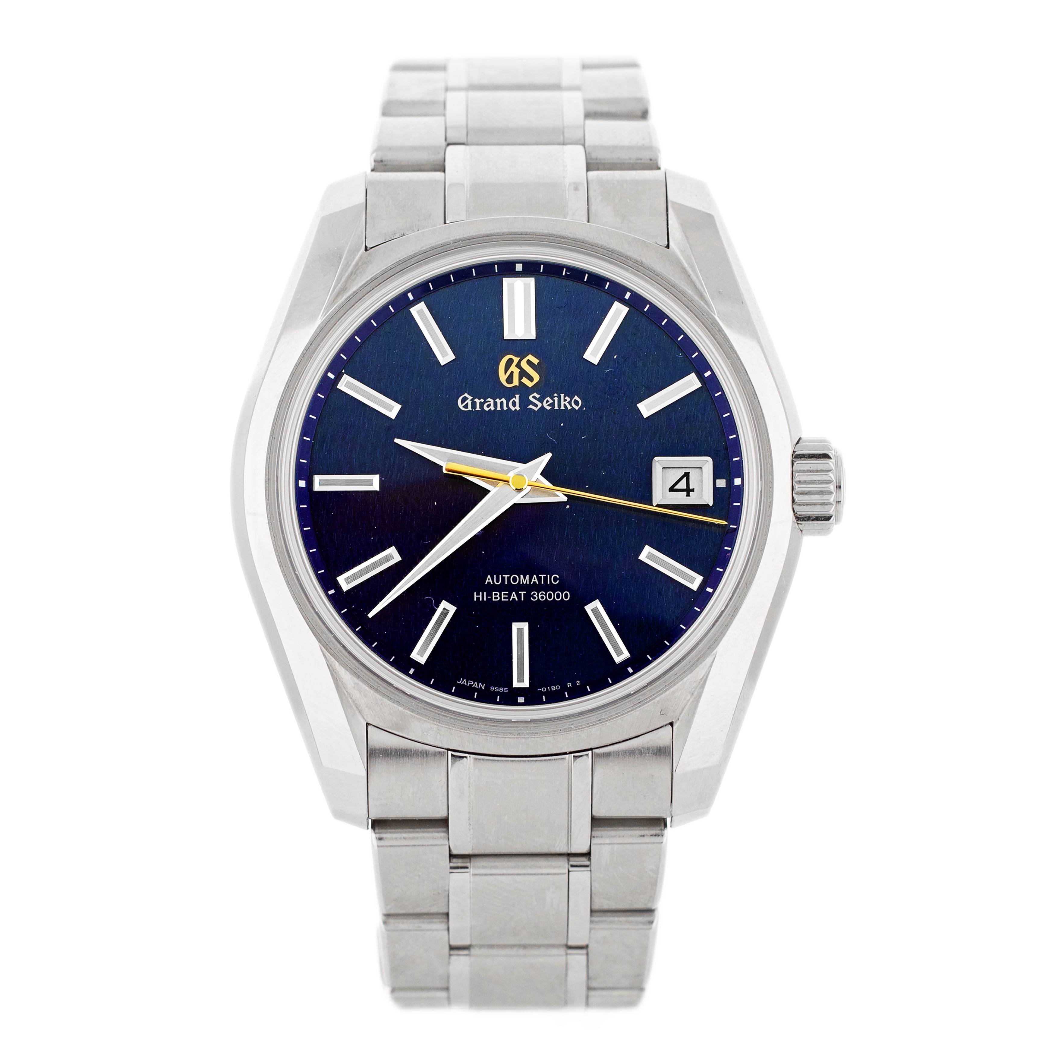 Grand Seiko Heritage Hi-Beat Autumn Stainless Steel Blue Dial 40mm SBGH273 Full Set