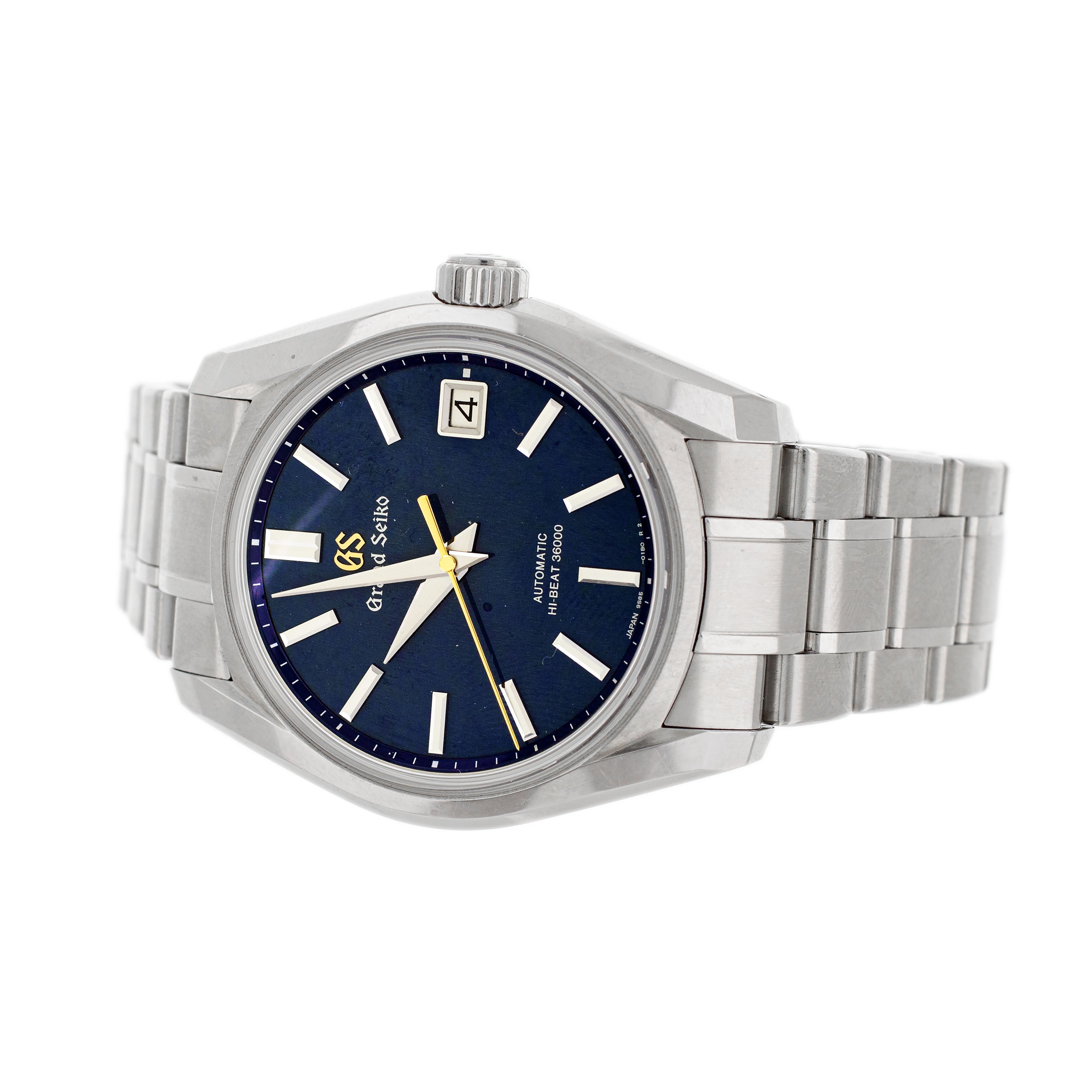 Grand Seiko Heritage Hi-Beat Autumn Stainless Steel Blue Dial 40mm SBGH273 Full Set