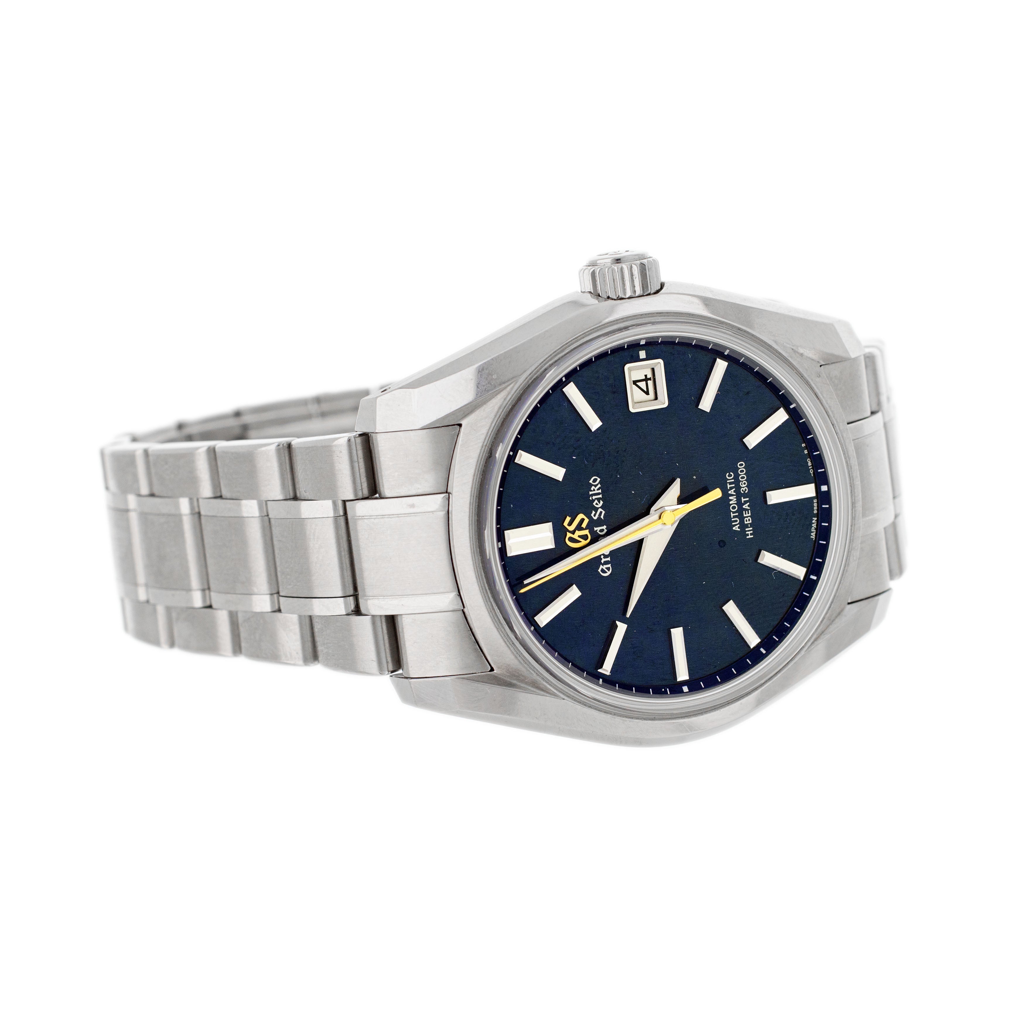 Grand Seiko Heritage Hi-Beat Autumn Stainless Steel Blue Dial 40mm SBGH273 Full Set