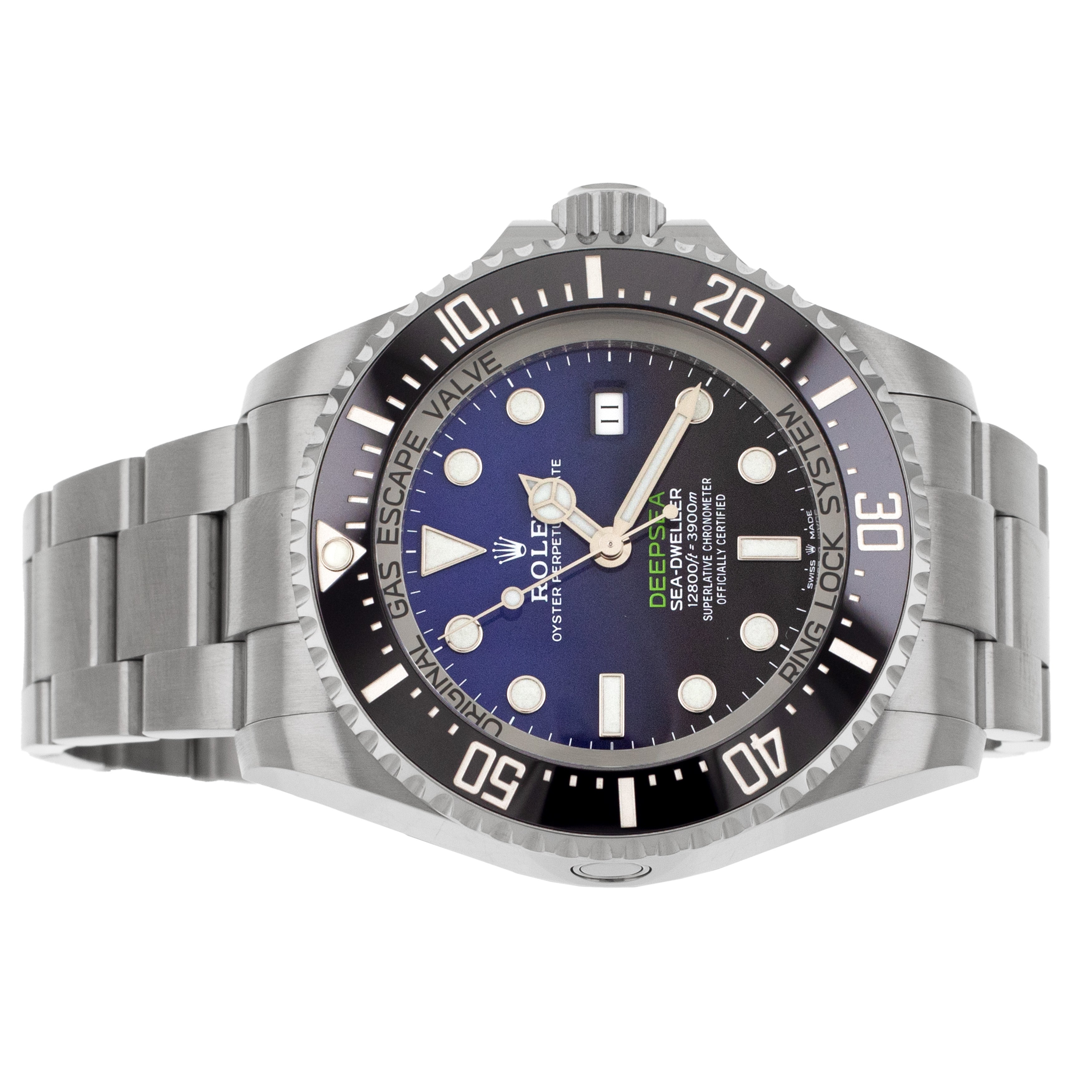 Rolex Sea-Dweller Deepsea James Cameron Steel Blue Dial 44mm 126660 Full Set