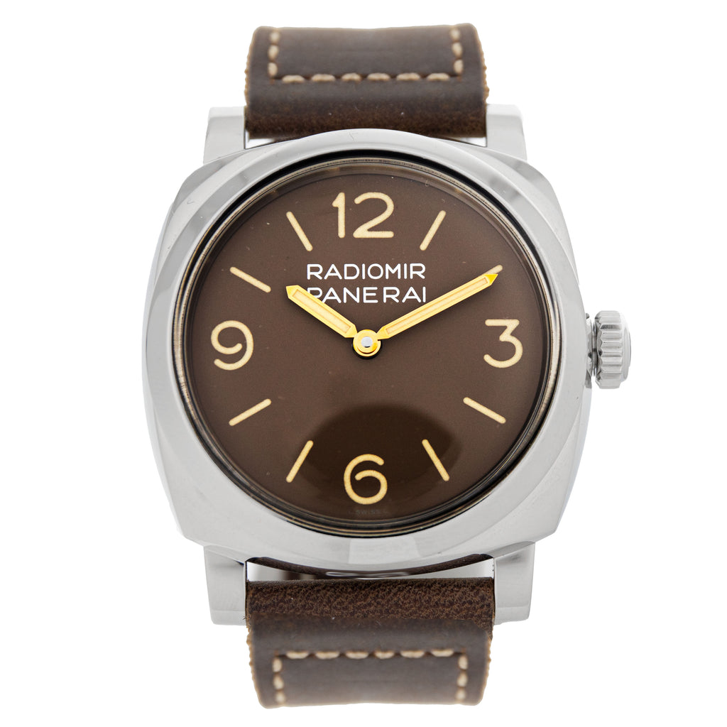 Panerai Radiomir 1940 3 Days Stainless Steel Brown Dial 47mm PAM00662