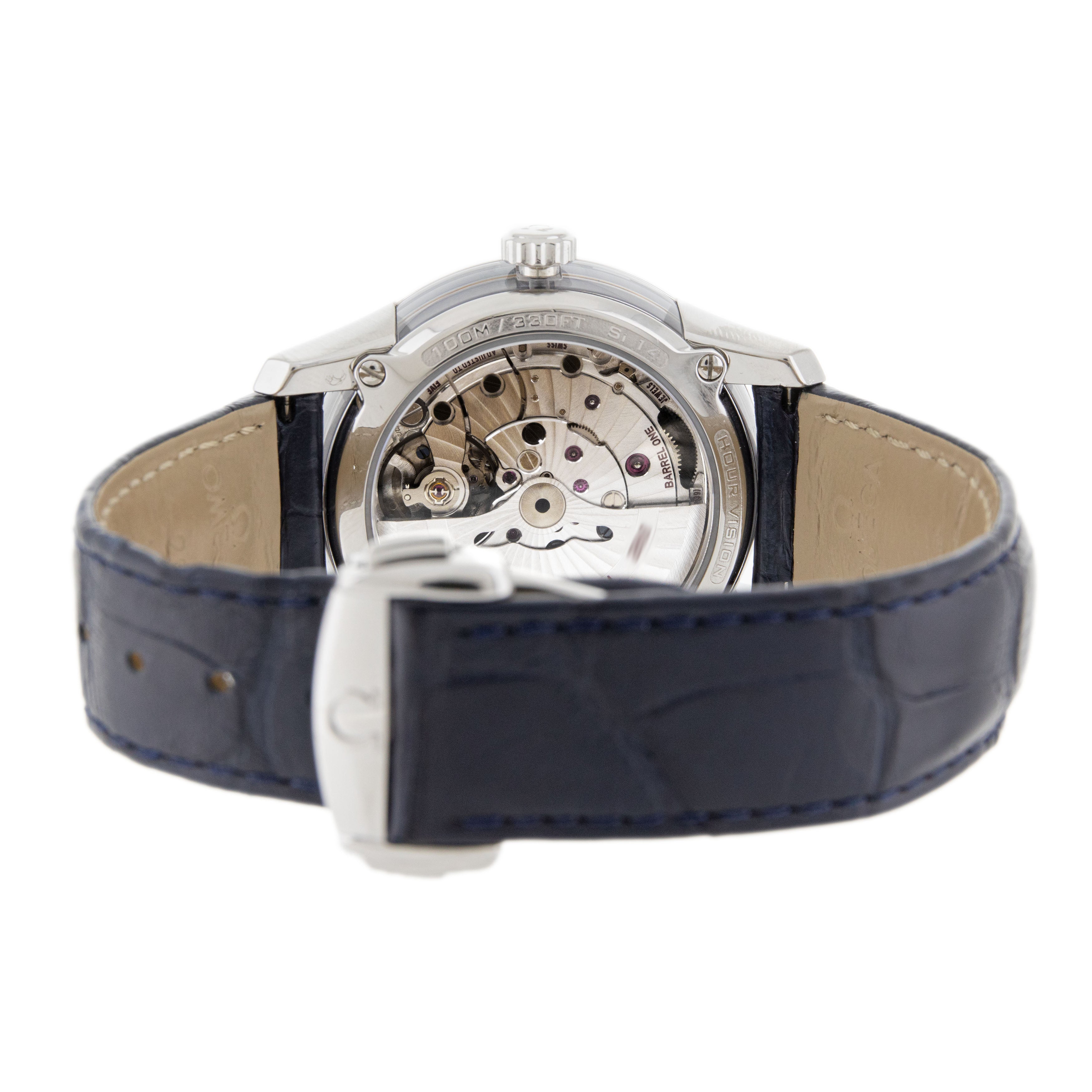 Omega De Ville Hour Vision Stainless Steel Blue Dial 41mm 431.33.41.22.03.001