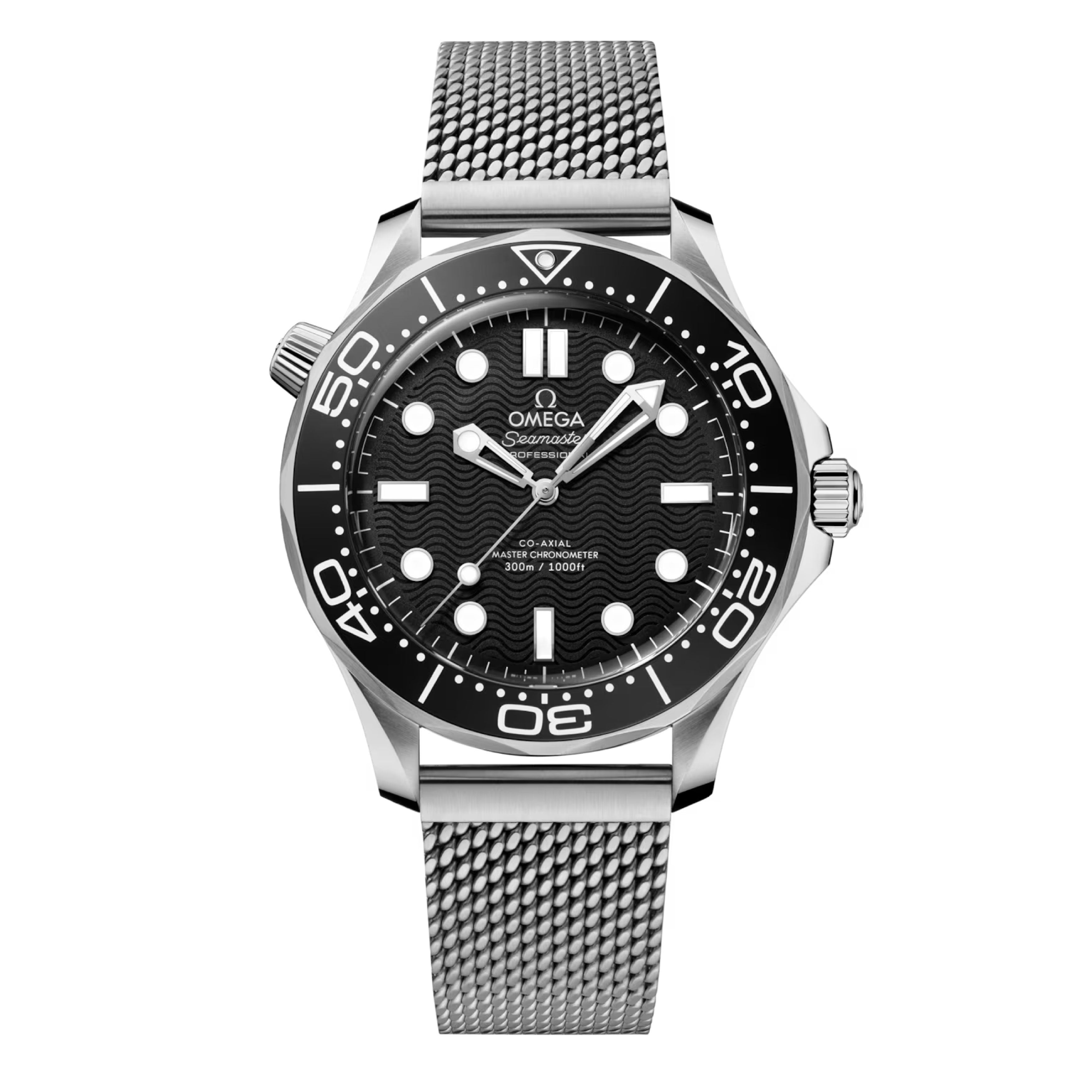 Omega Seamaster Diver 300m Watch, 42mm Black Dial,