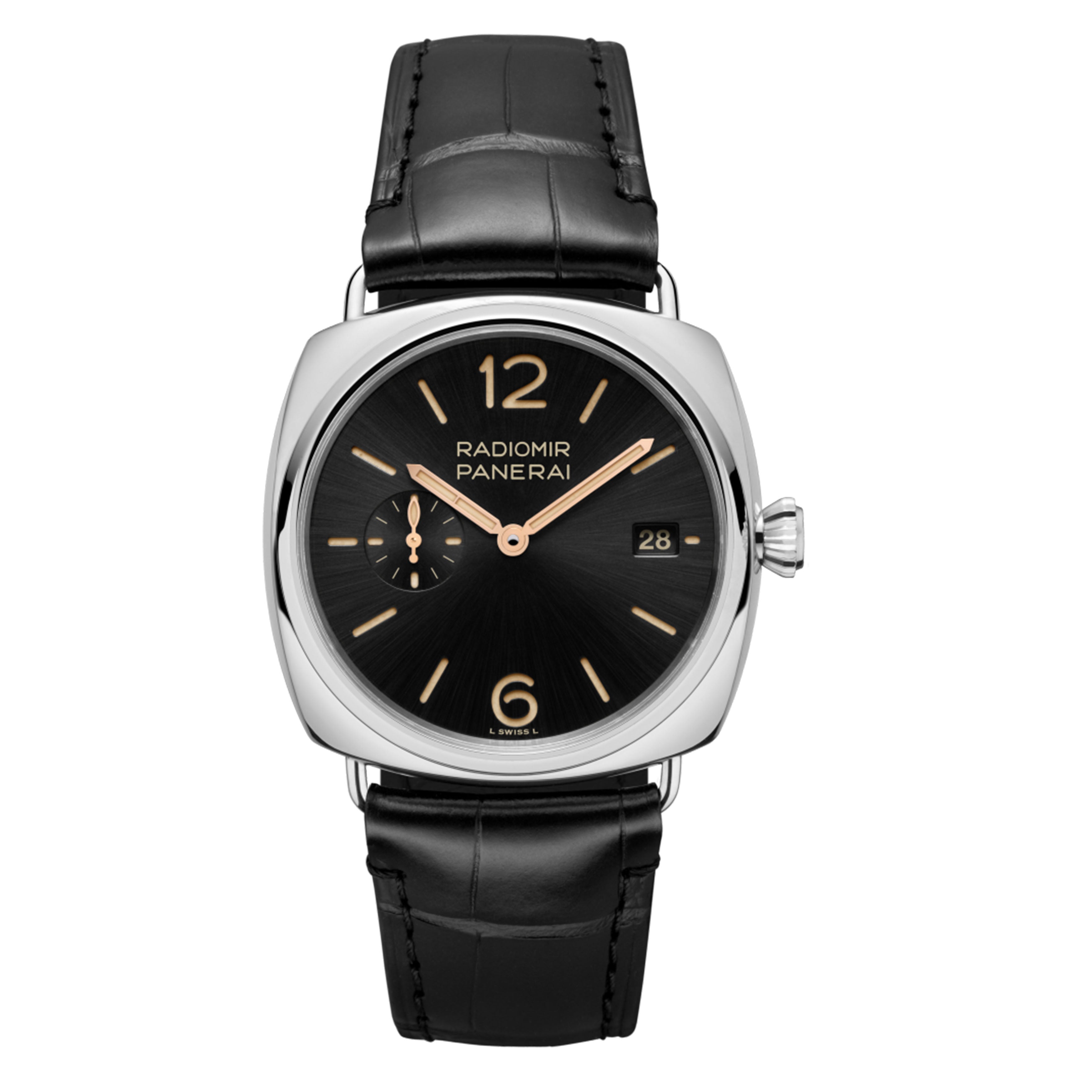 Panerai Radiomir Quaranta Watch, 40mm Black Dial, PAM01572