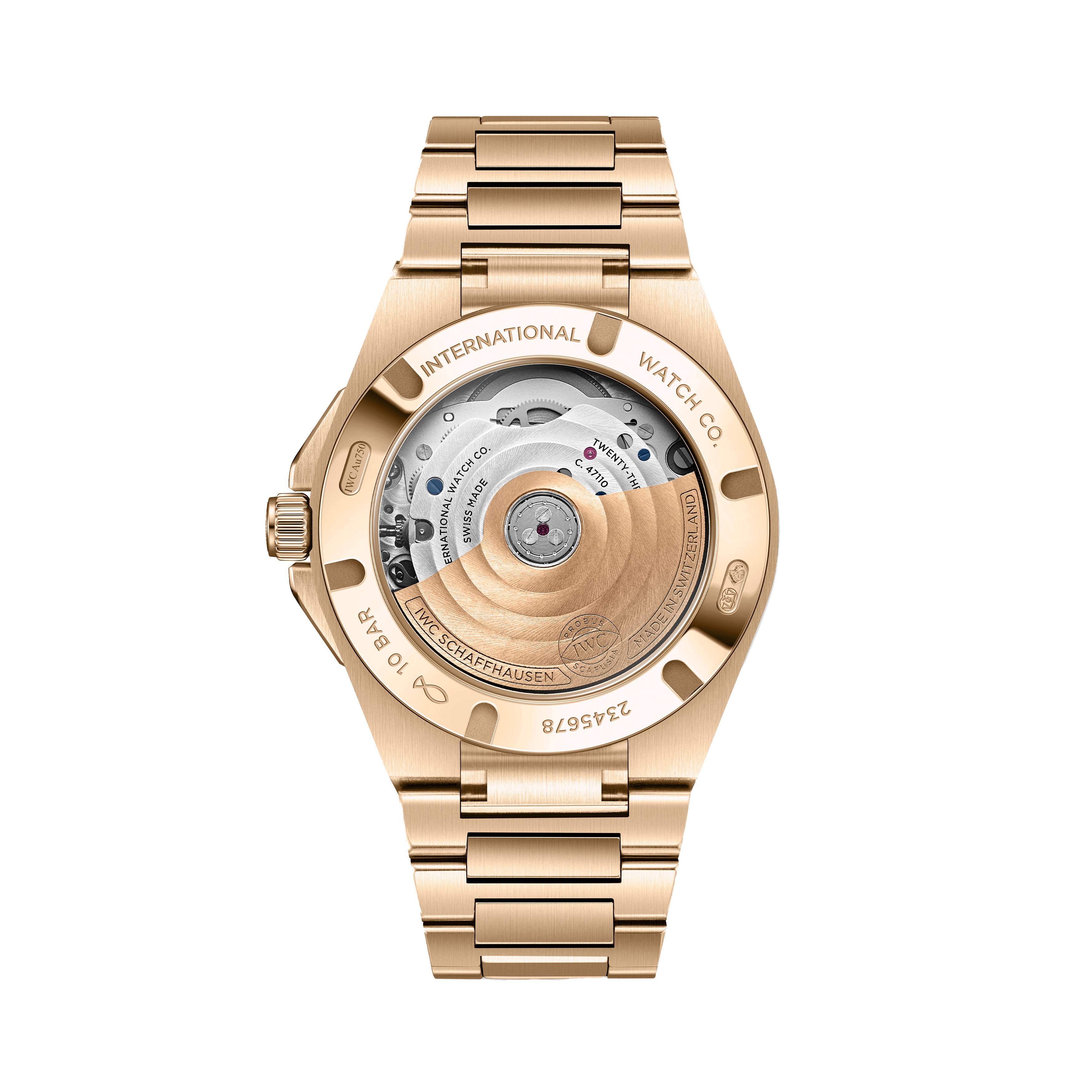 IWC Ingenieur Automatic 35 Watch, 35mm Gold Dial, IW324903