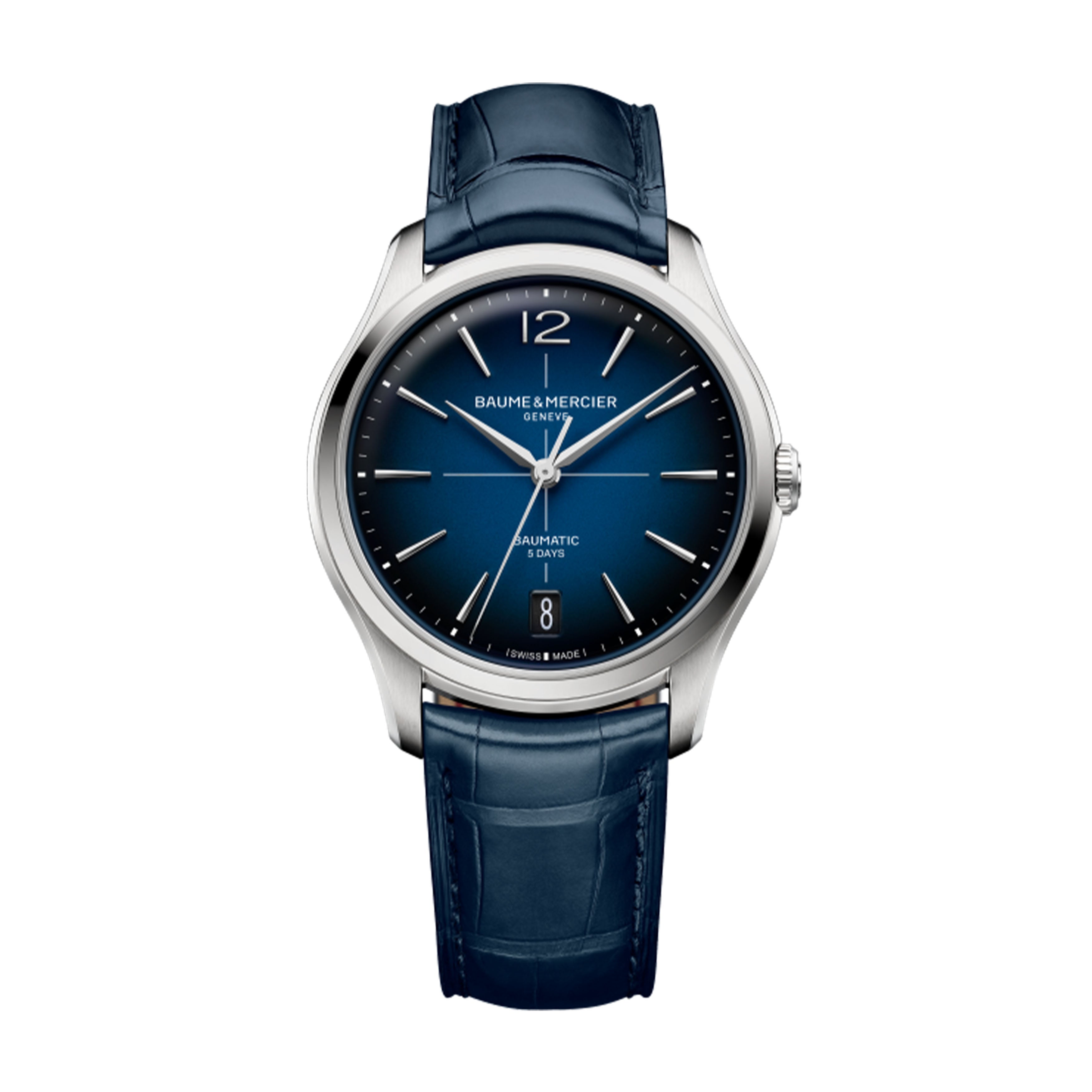 Baume & Mercier Cliftion Watch, 39mm Blue Dial, 10771