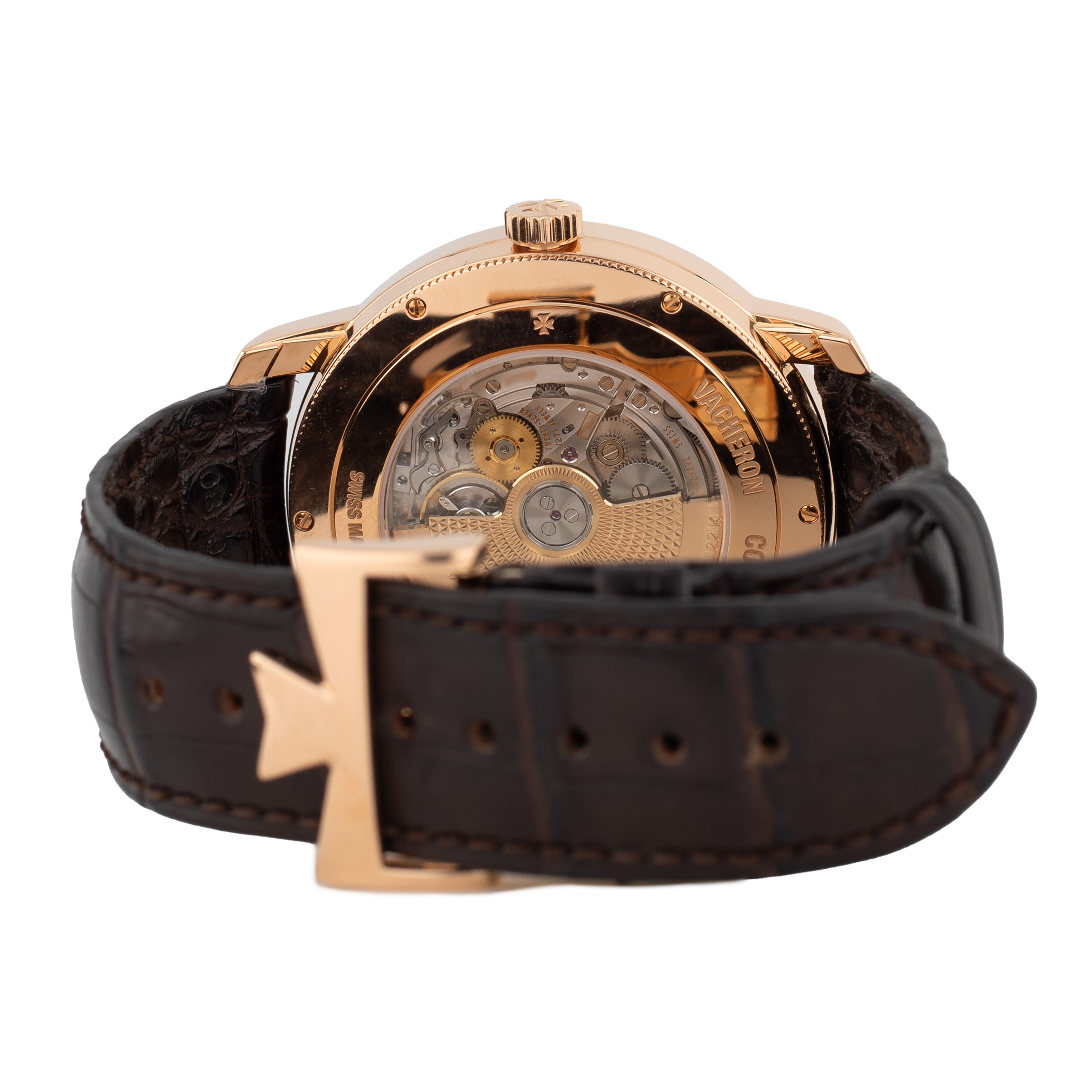 Vacheron Constantin Traditionnelle World Time White Dial Rose Gold 42.5mm 86060/000R-9640 Full Set