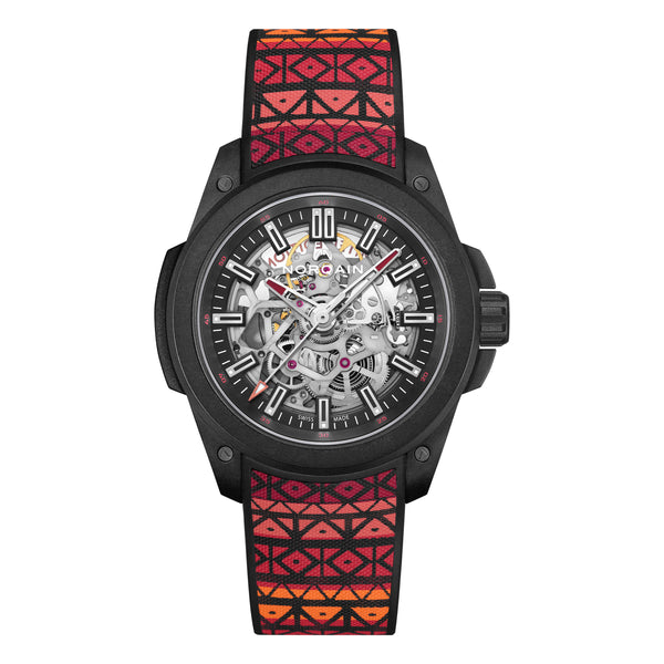 腕神経叢ブロック Alon P. Winnie著 Norqain Independence Wild One Skeleton Hakuna Mipaka Watch, 42mm Skele