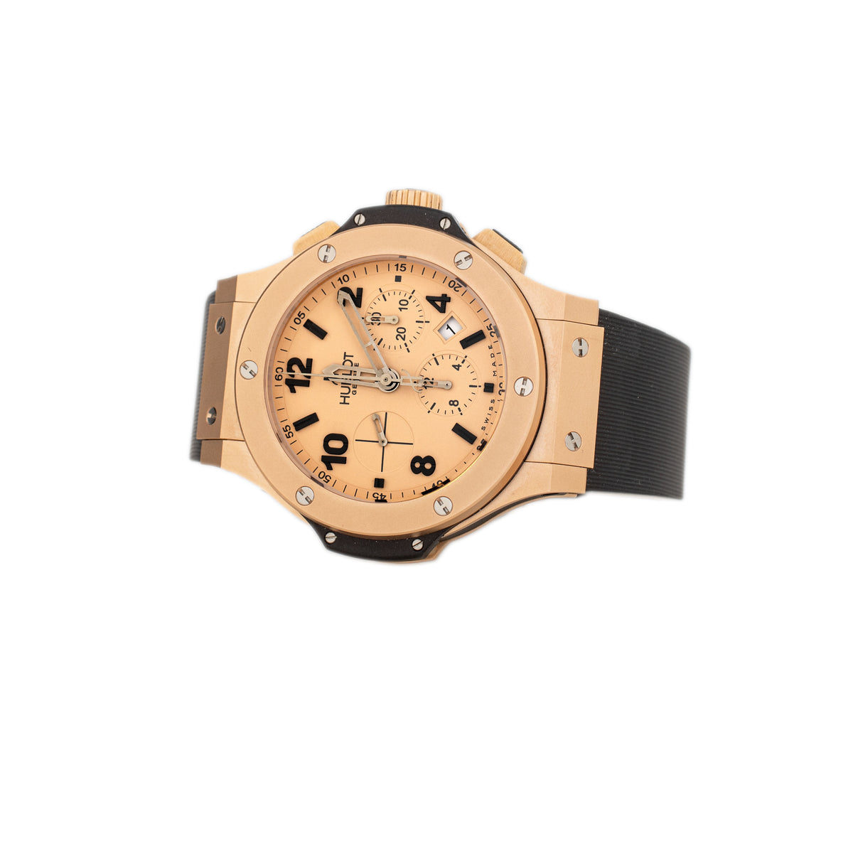Hublot Big Bang Chronograph Rose Gold Gold Dial 44mm 301.PI.500.RX