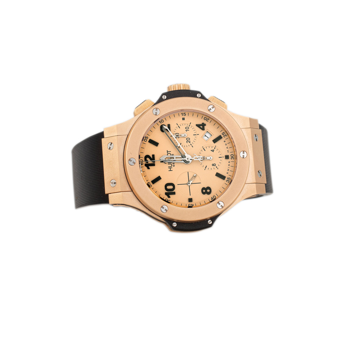 Hublot Big Bang Chronograph Rose Gold Gold Dial 44mm 301.PI.500.RX