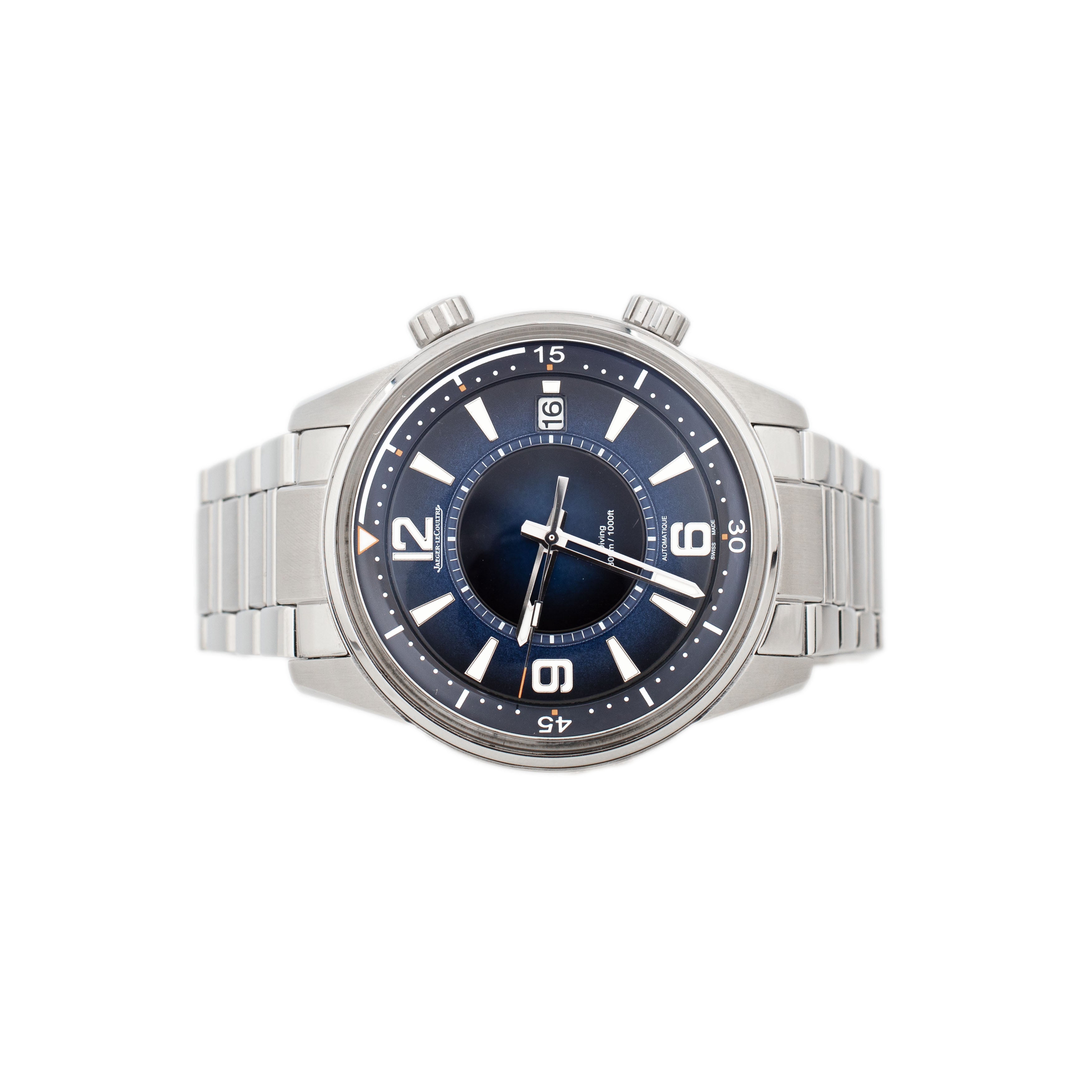 Jaeger-LeCoultre Polaris Mariner Date Stainless Steel Blue Dial 42mm Q
