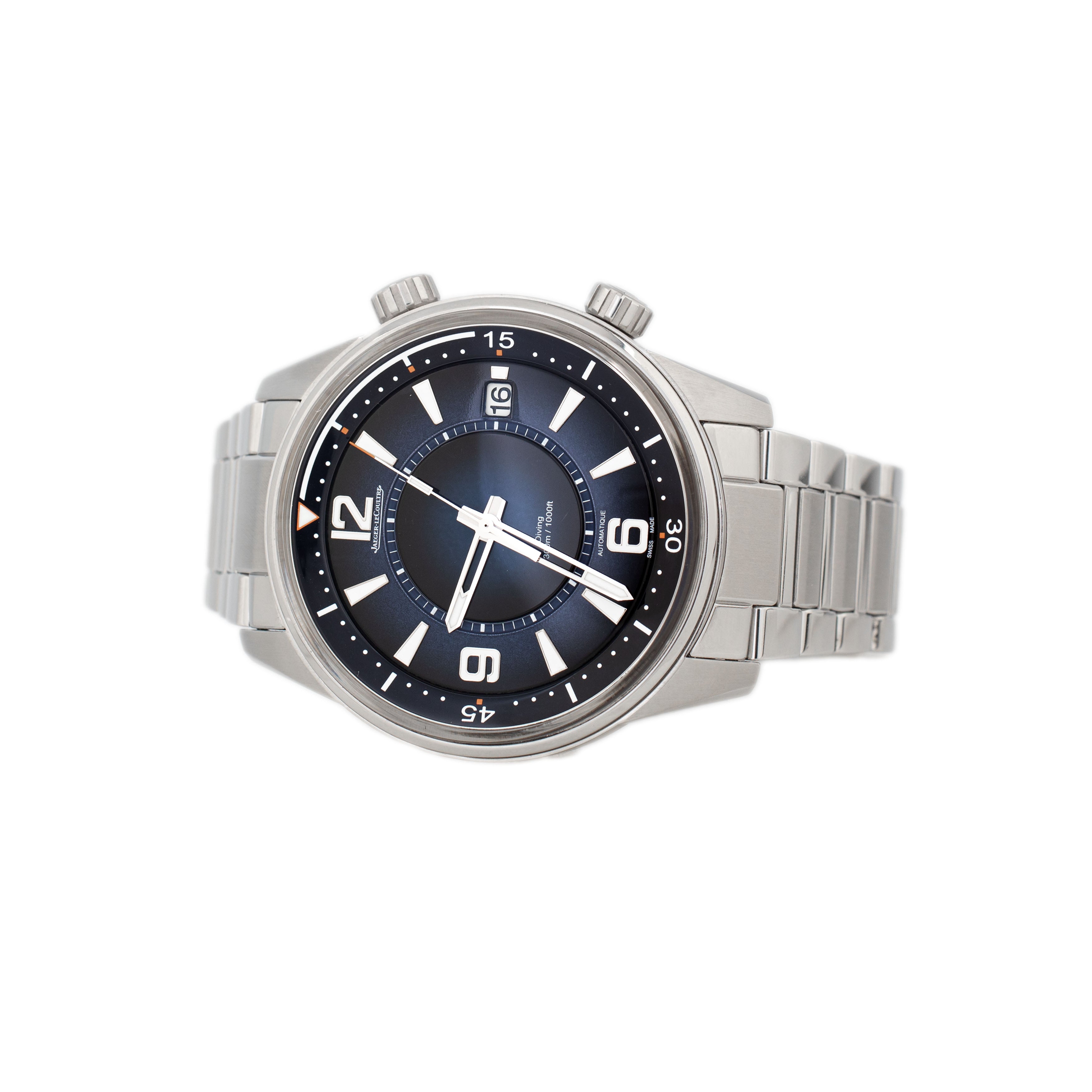 Jaeger-LeCoultre Polaris Mariner Date Stainless Steel Blue Dial 42mm Q