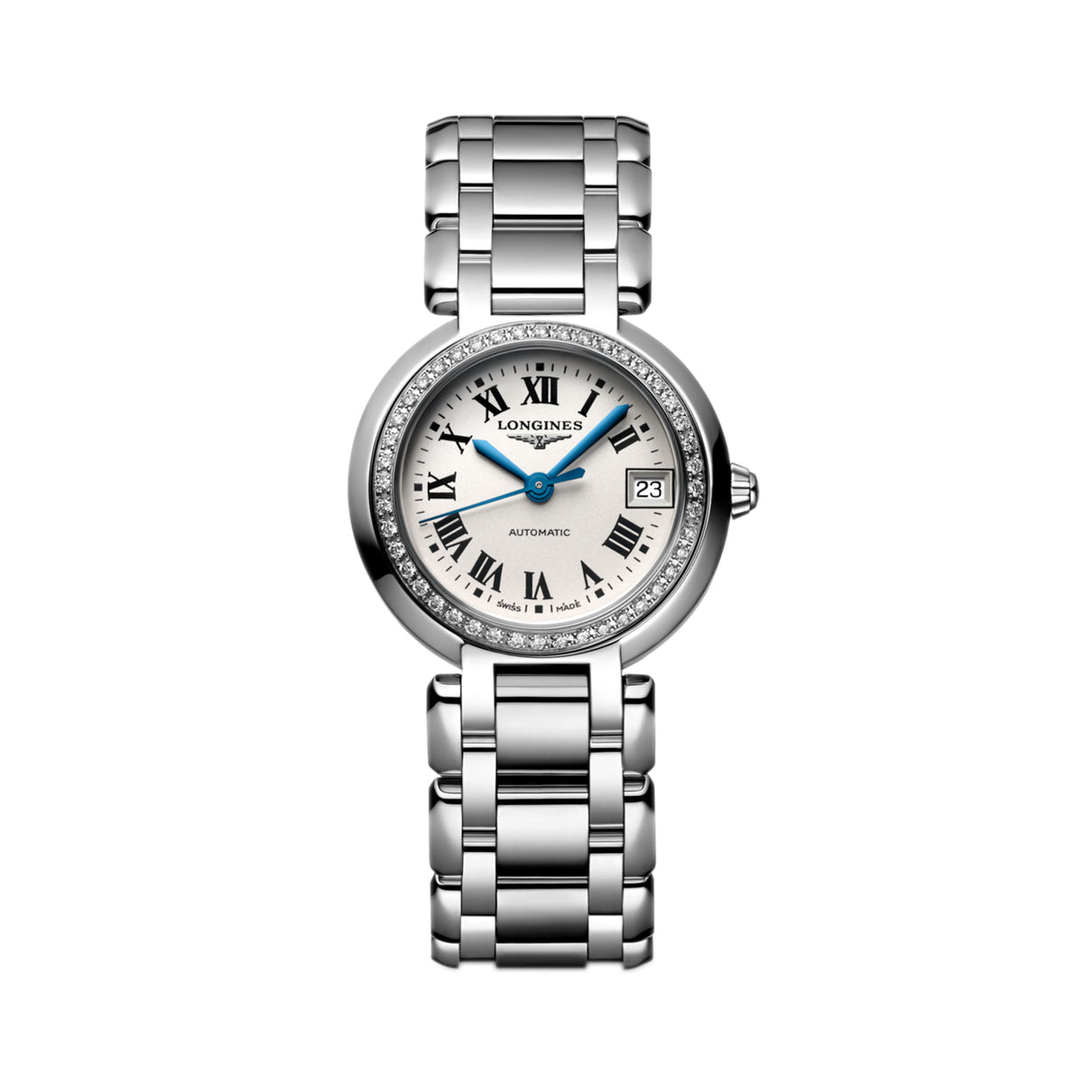 Longines Primaluna Watch, 26.5mm Silver Dial, L8.111.0.71.6