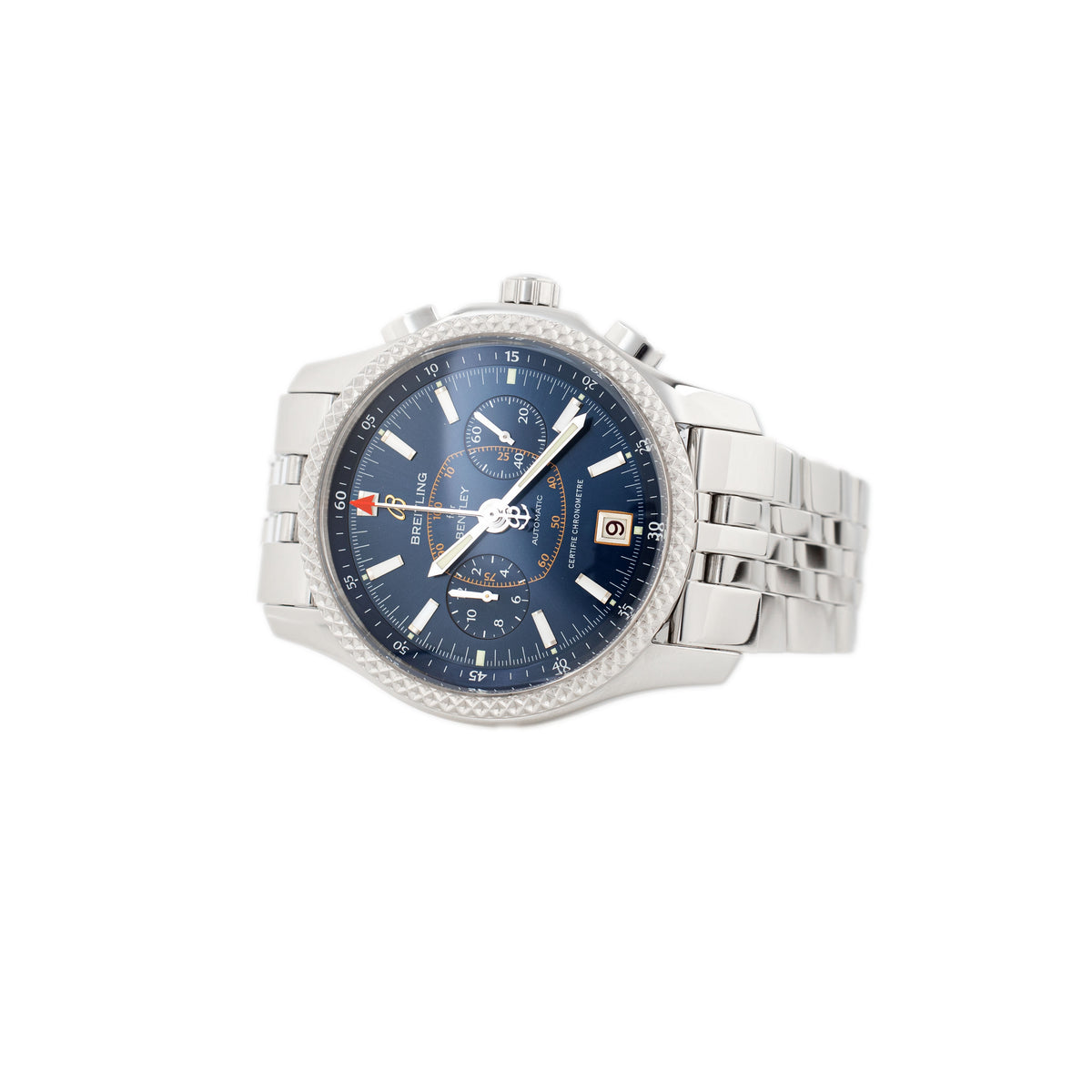 Breitling Bentley Mark VI Stainless Steel Blue Dial 42mm P2636212/C707