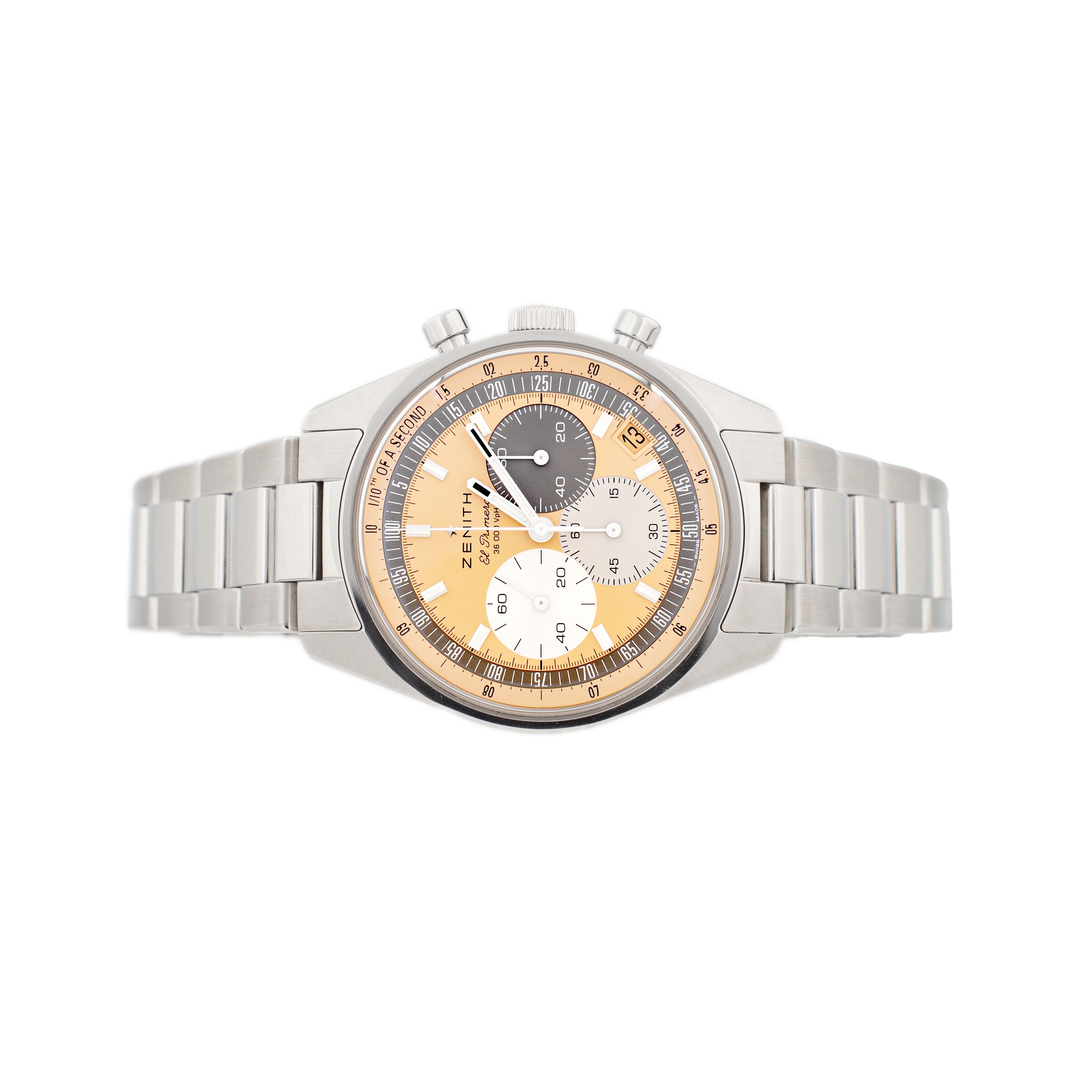 Zenith Chronomaster Original Hodinkee Edition Stainless Steel Salmon D