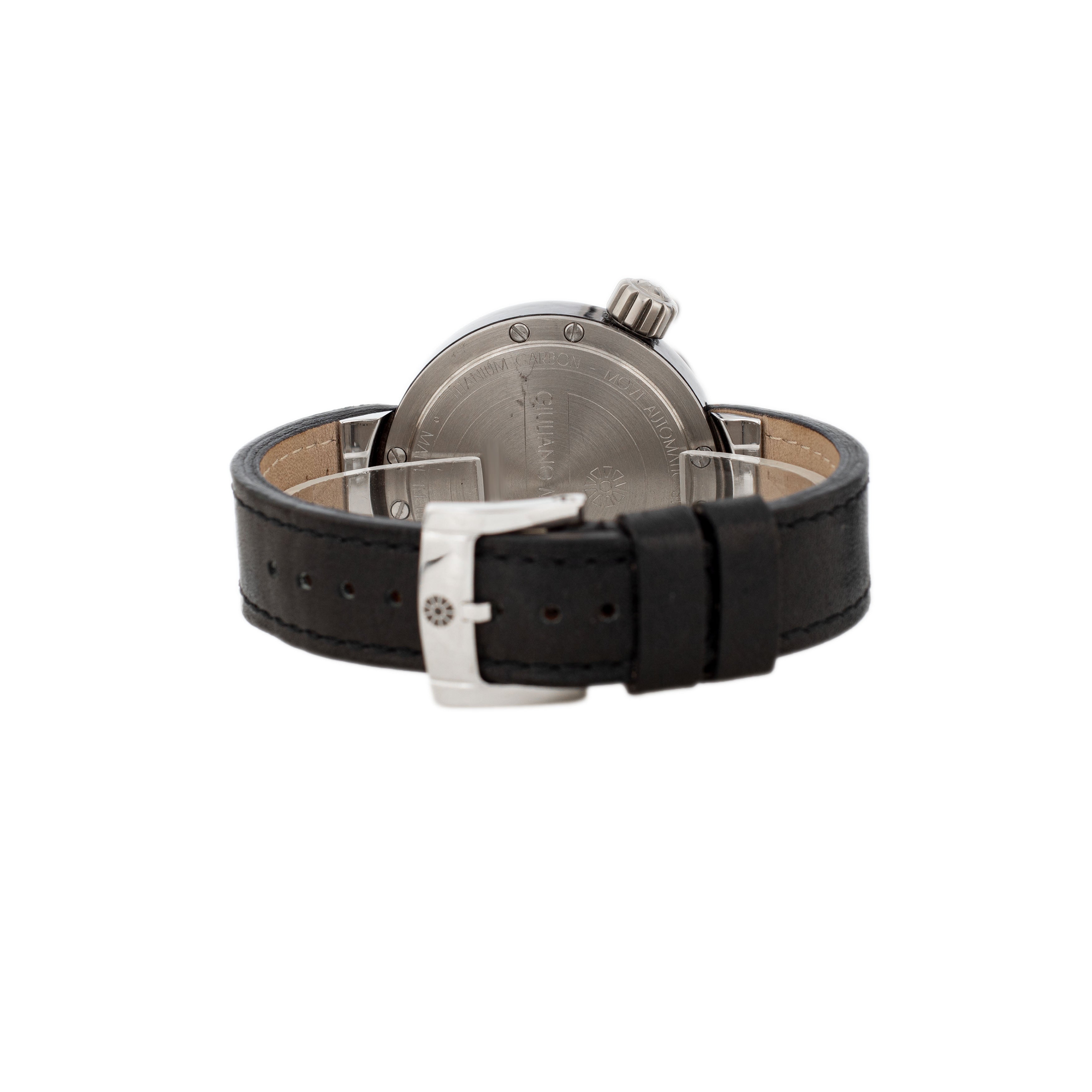 Giuliano Mazzuoli Manometro Sport Carbon Fiber Black Dial 45mm Full Set