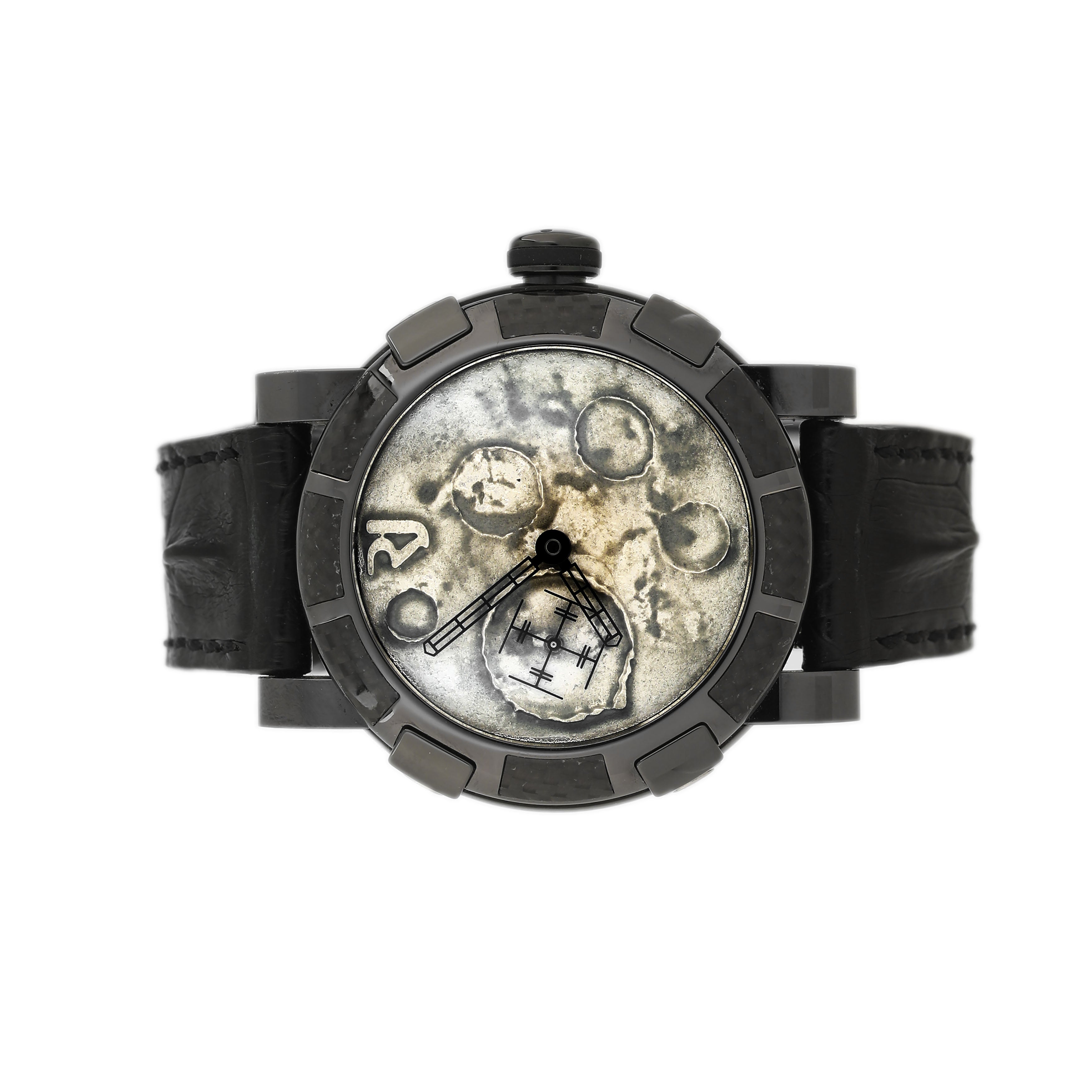 Romain Jerome Moon Dust Stainless Steel Silver Dial 46mm MG.FB.BBBB.00 Full Set