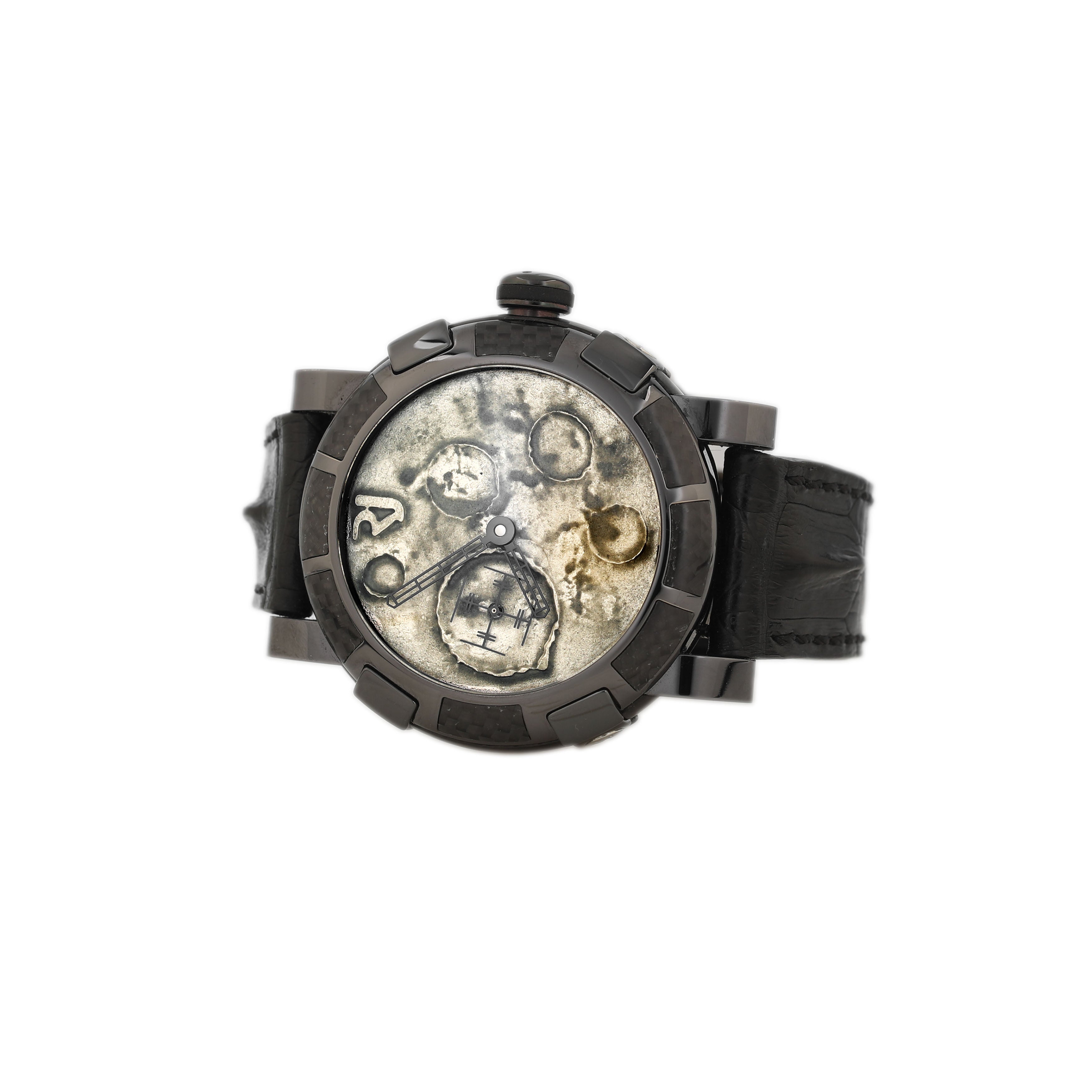 Romain Jerome Moon Dust Stainless Steel Silver Dial 46mm MG.FB.BBBB.00 Full Set