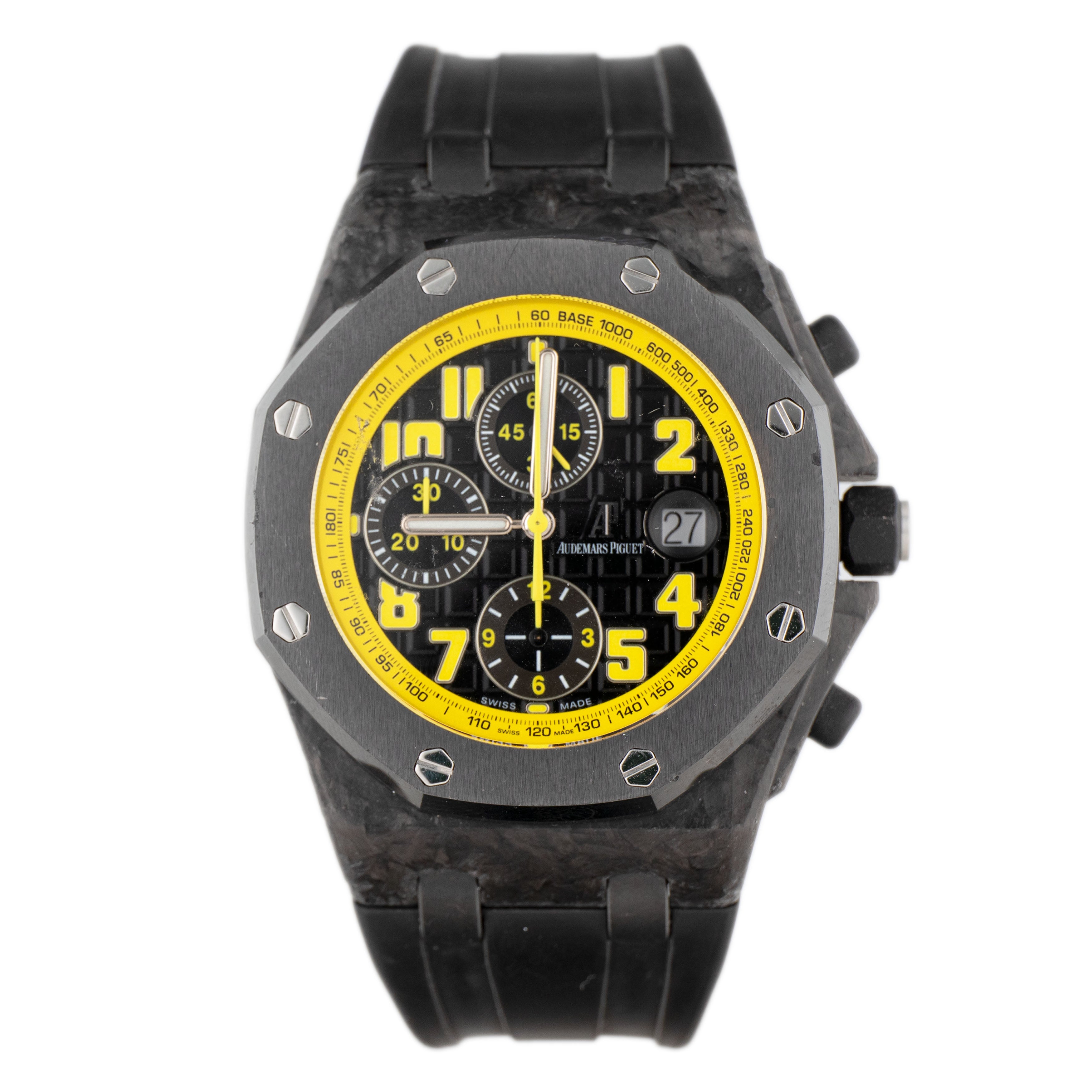 Audemars Piguet Offshore Chronograph Bumblebee Carbon Black Dial 42mm 26176FO.OO.D101CR.02