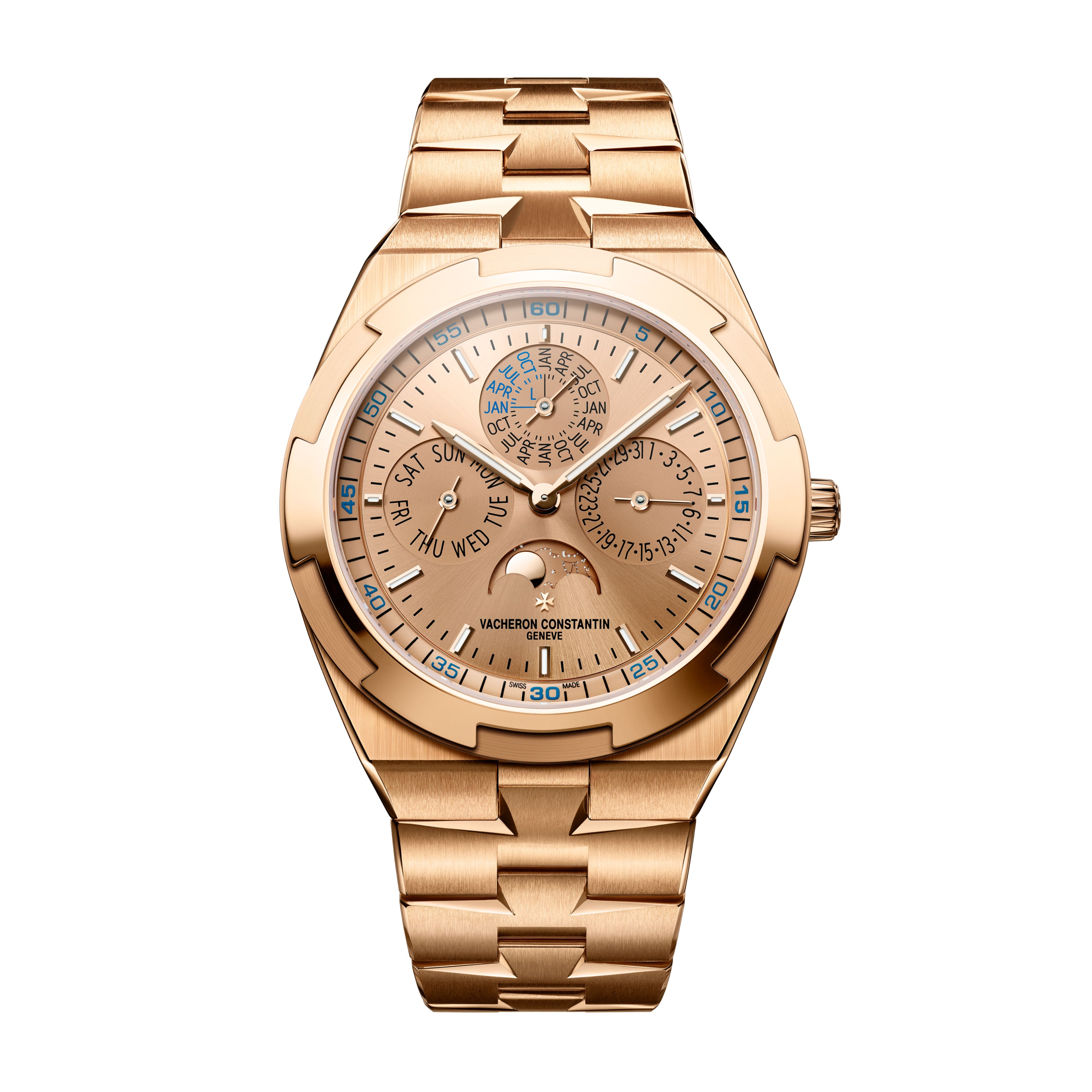 j*v様 Vacheron Constantin 自動巻き 腕時計 Vacheron Constantin Overseas Perpetual Calendar Watch, 41.5mm Pink