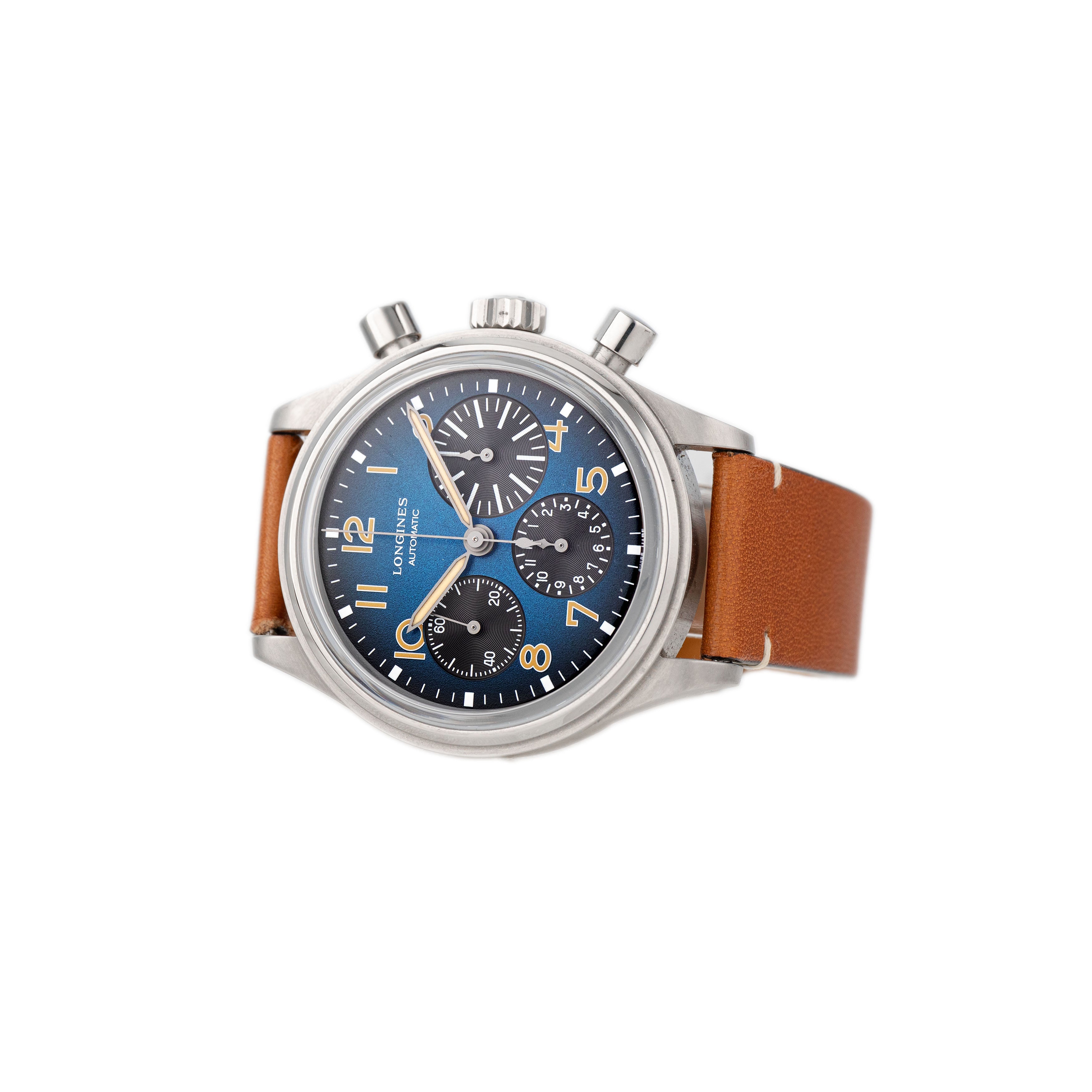 Longines Avigation BigEye Titanium Blue Dial 41mm L2.816.1.93.2